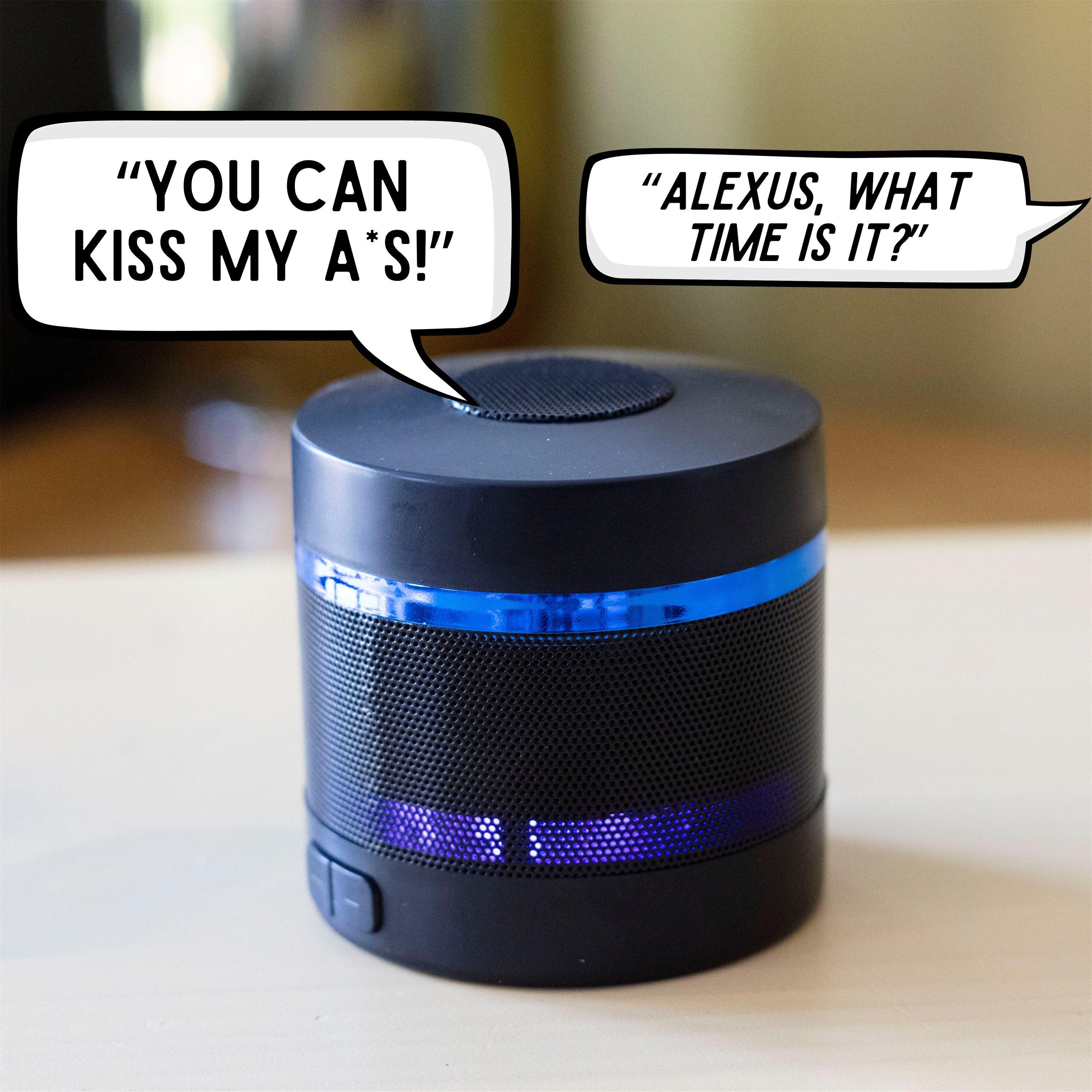 Black - Boxer Gifts - Bad Alexus Bluetooth Speaker - 3