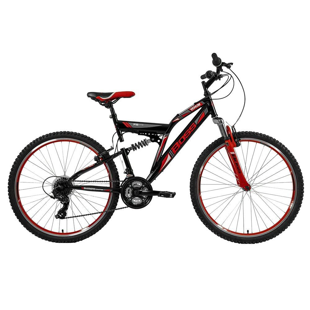 Black - Boss Bikes - Boss Venom G18 Junior Bike - 10