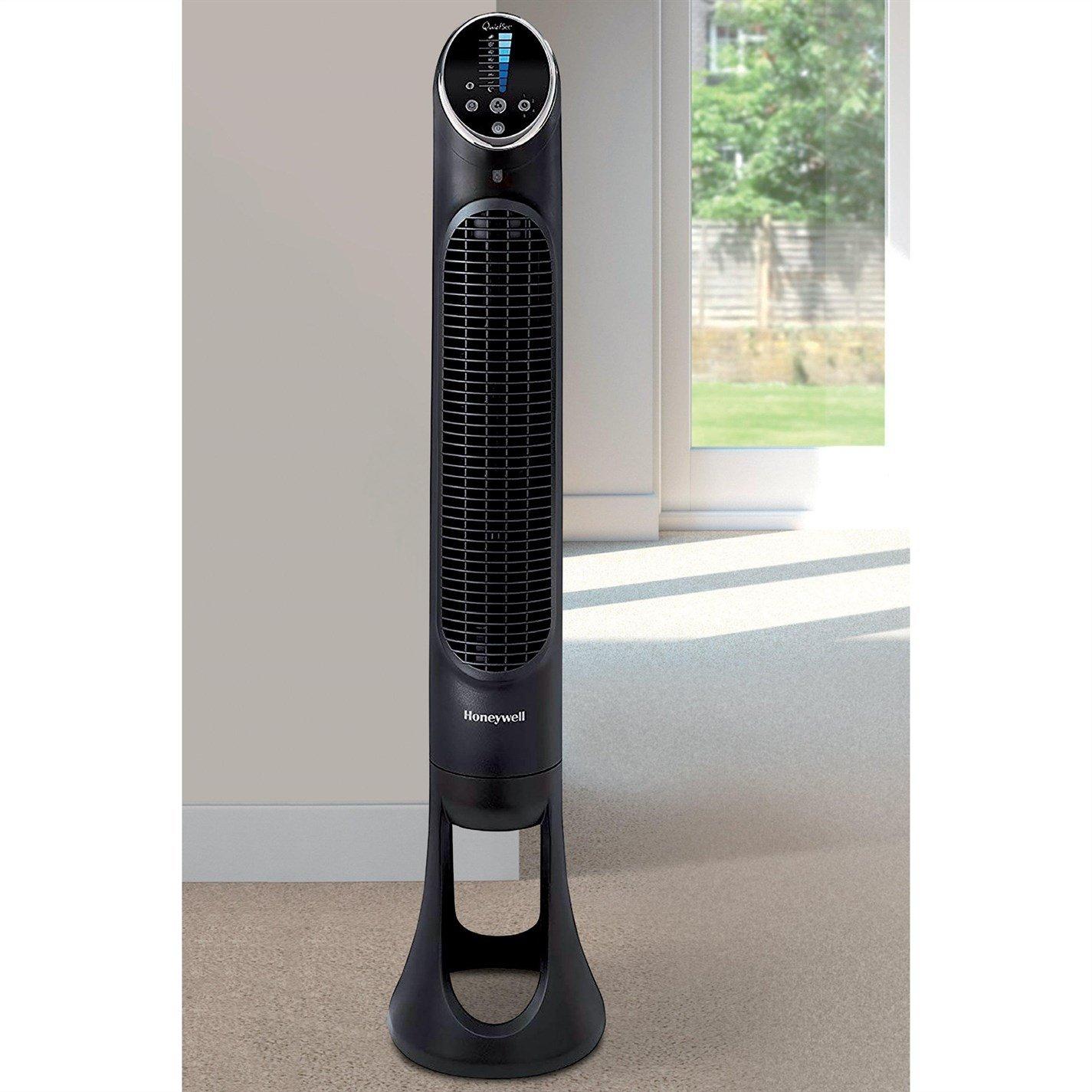 Black - Honeywell - QuietSet Tower - 4