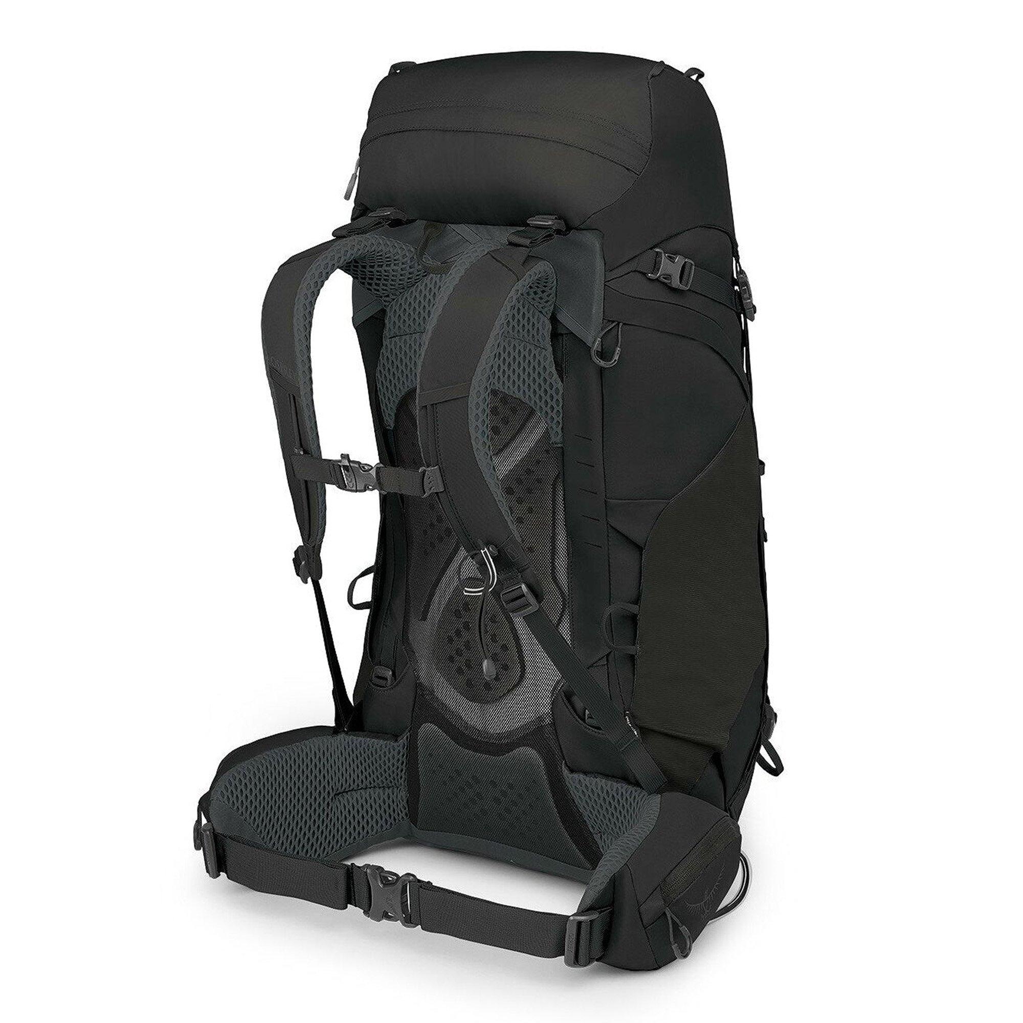 Black - Osprey - Kestrel 48L Rucksack - 2