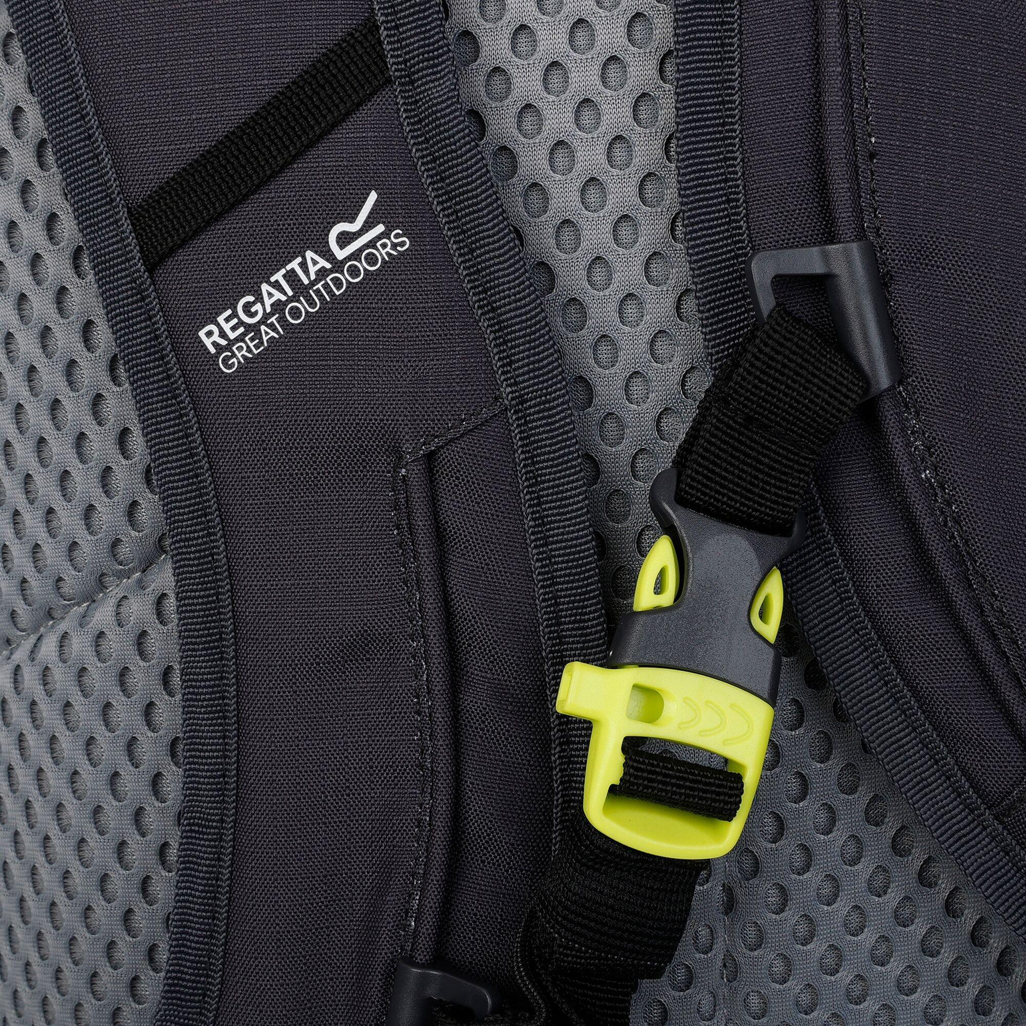 Black/Sealgr - Regatta - Highton II 25L - 5