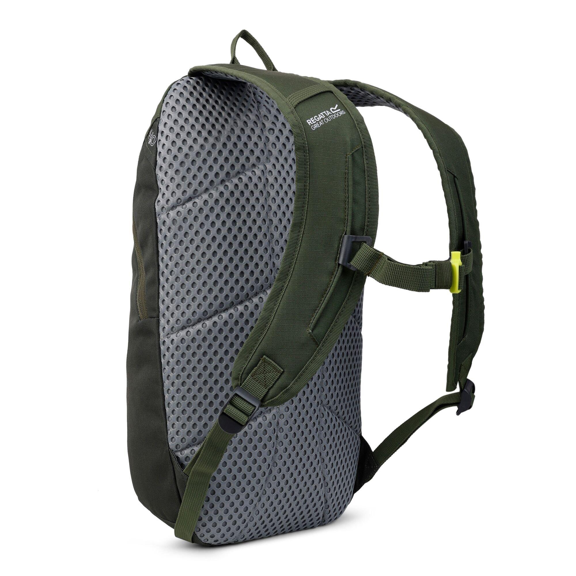 Dark Khaki/Four - Regatta - Highton V2 25L Padded Backpack - 3