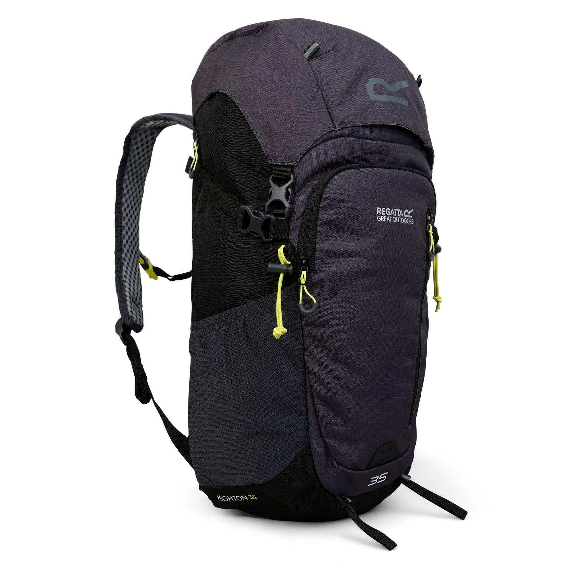 Black/Sealgr - Regatta - Highton V2 35L Padded Backpack - 2