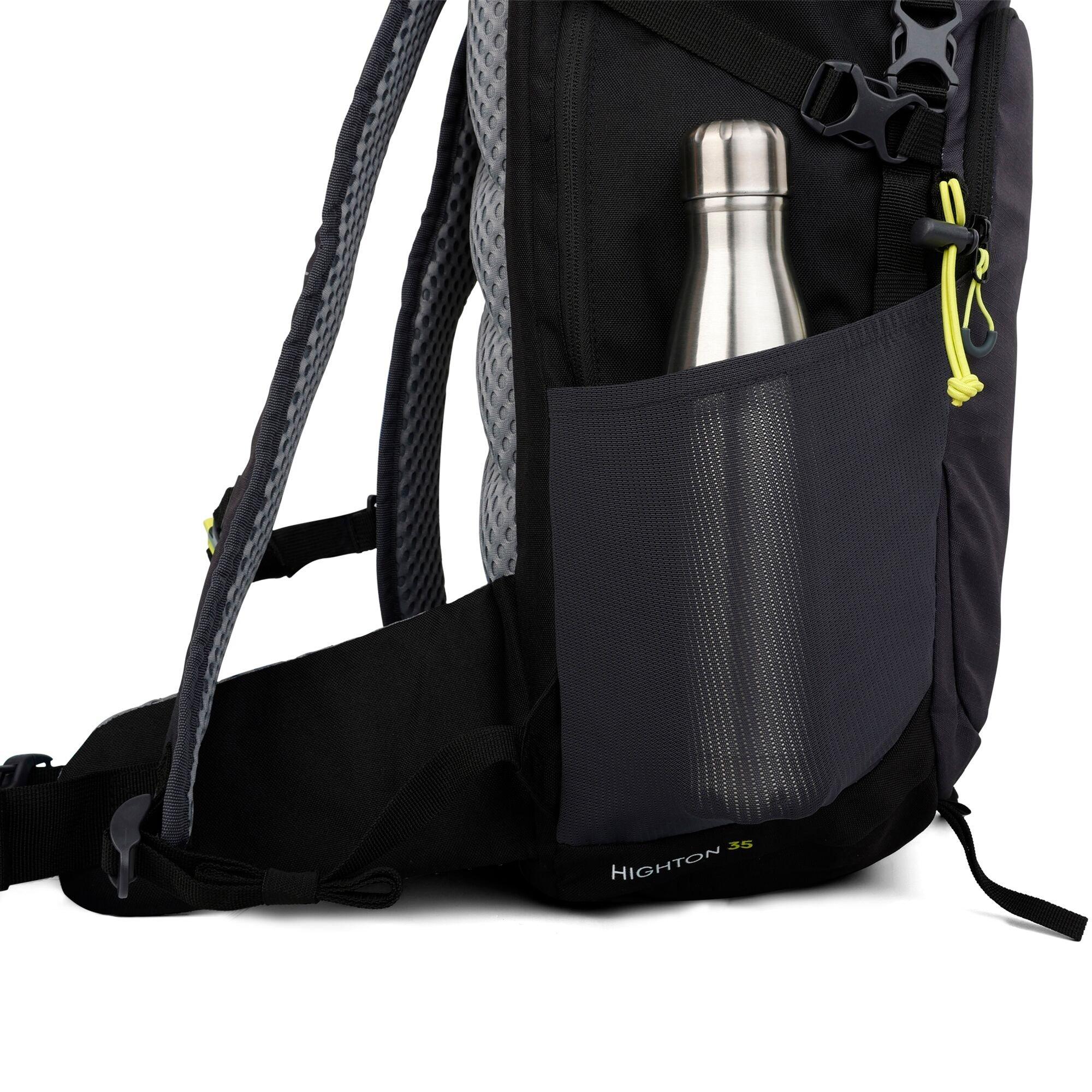 Black/Sealgr - Regatta - Highton V2 35L Padded Backpack - 6