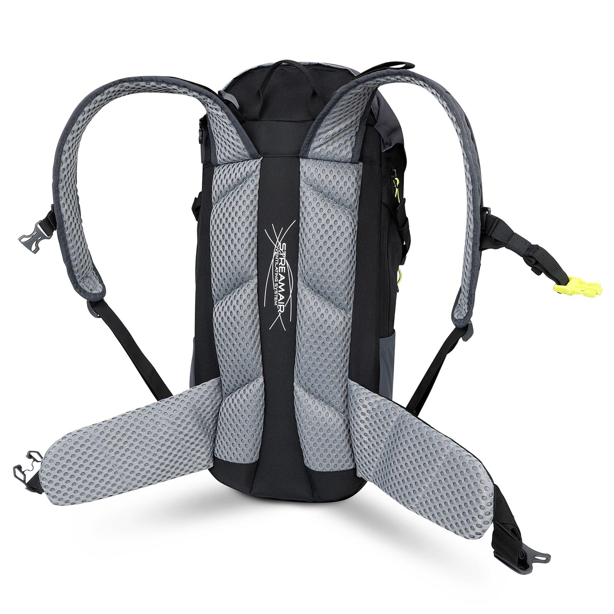 Black/Sealgr - Regatta - Highton V2 35L Padded Backpack - 7