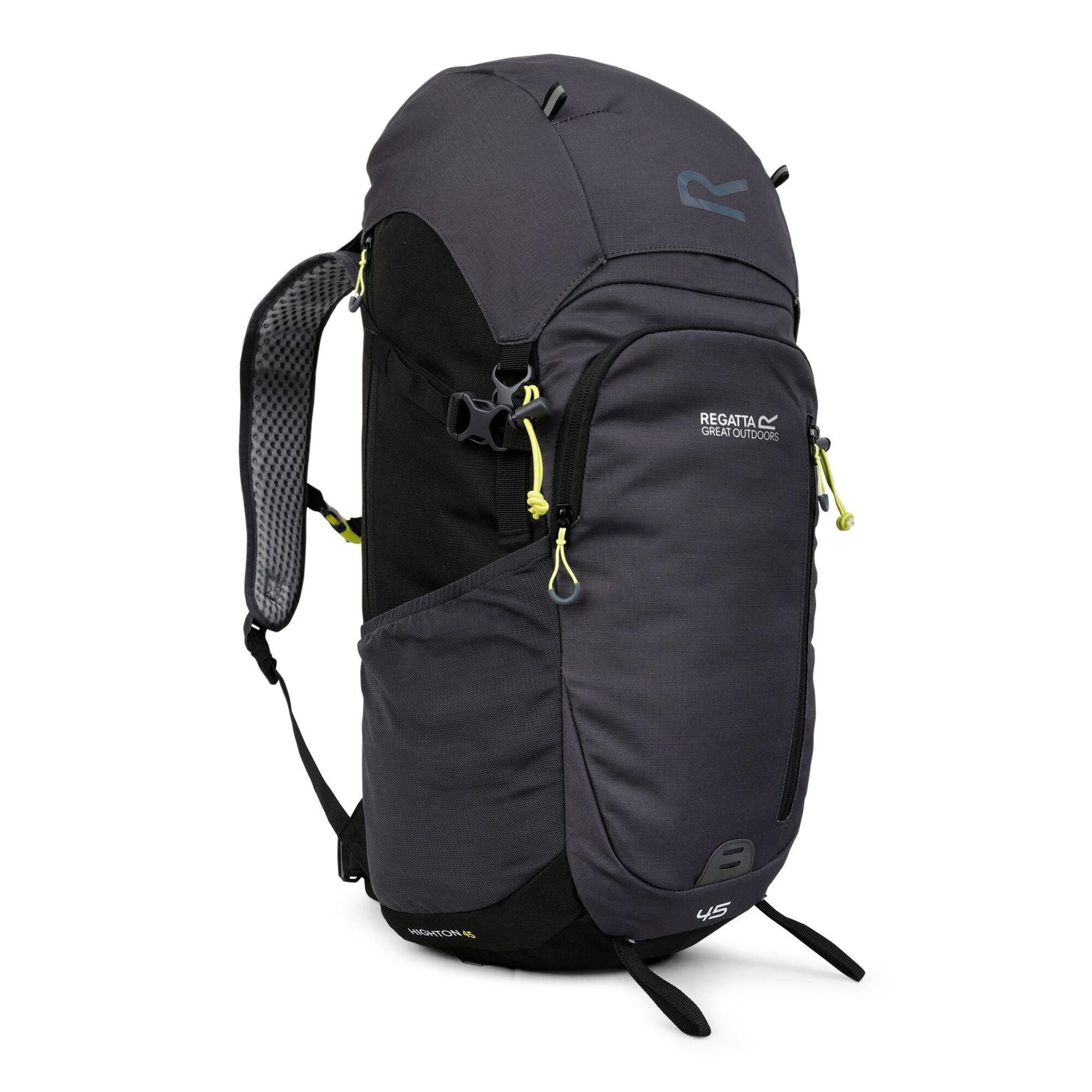 Black/Sealgr - Regatta - Highton II 45L - 2