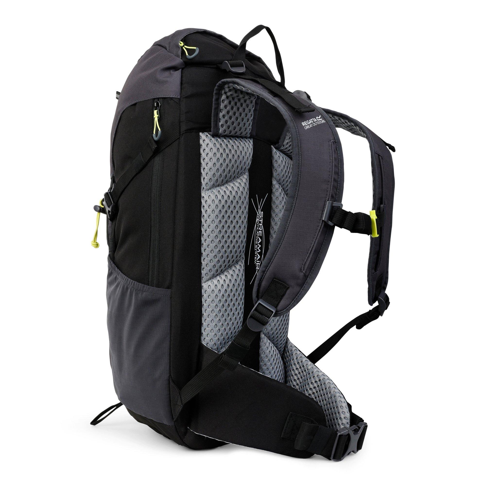 Black/Sealgr - Regatta - Highton II 45L - 3