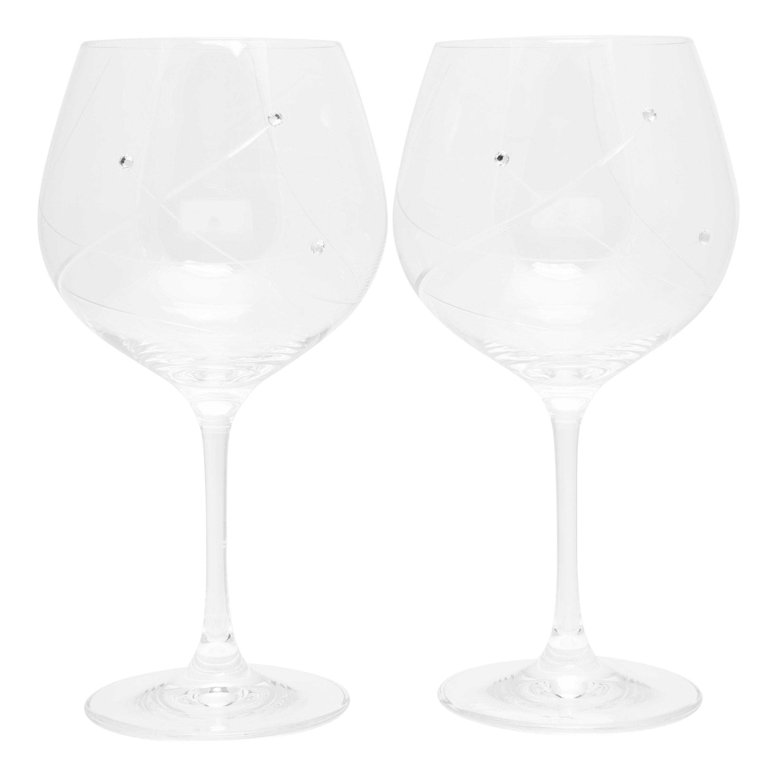 Clear - Linea - Angelina Gin Glasses Set of 2 - 1