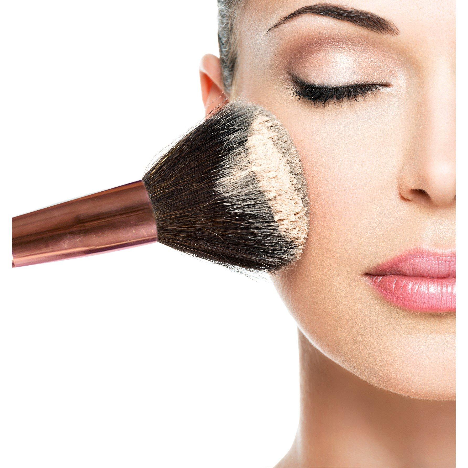 Black - Rio - 24 Piece Professional Cosmetic Make Up Brush S - 2