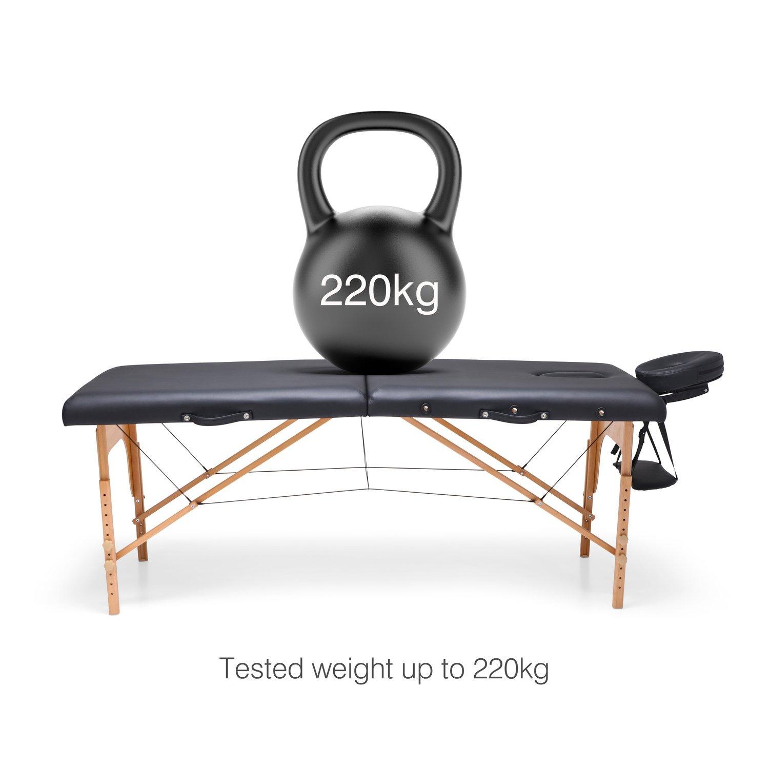 Black - Rio - Rio Professional Ultra-Light Massage Table - 4