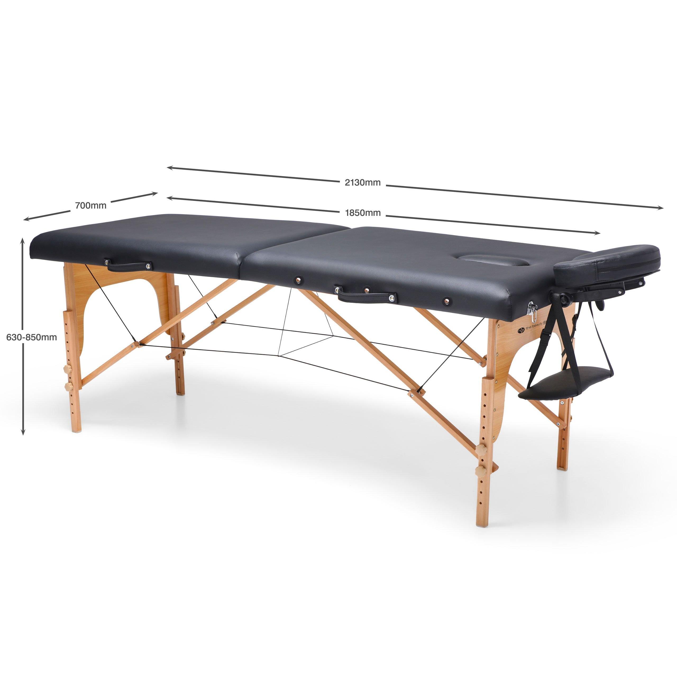 Black - Rio - Rio Professional Ultra-Light Massage Table - 6