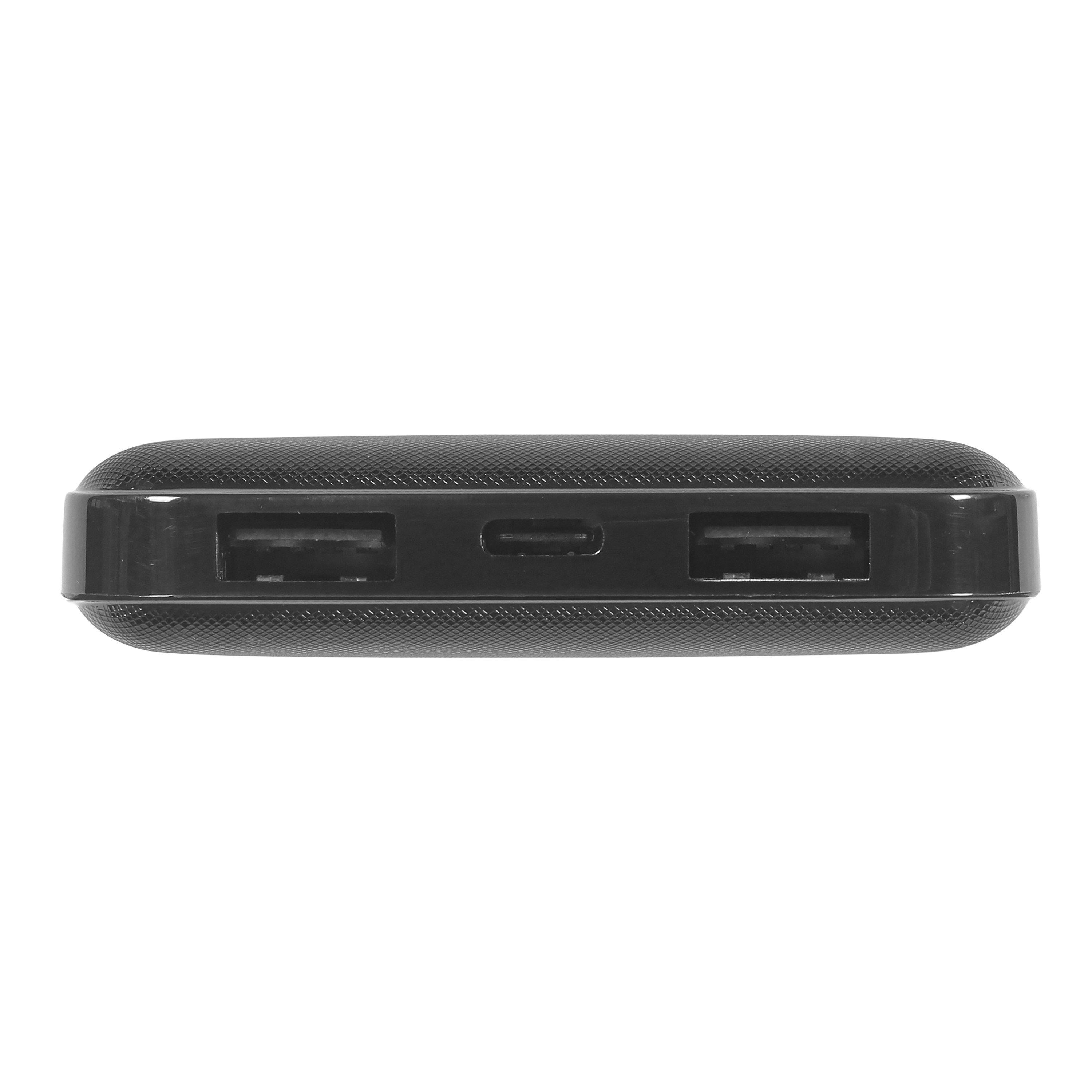 Black - Vakoss - 10000mAh High Capacity Powerbank - 3