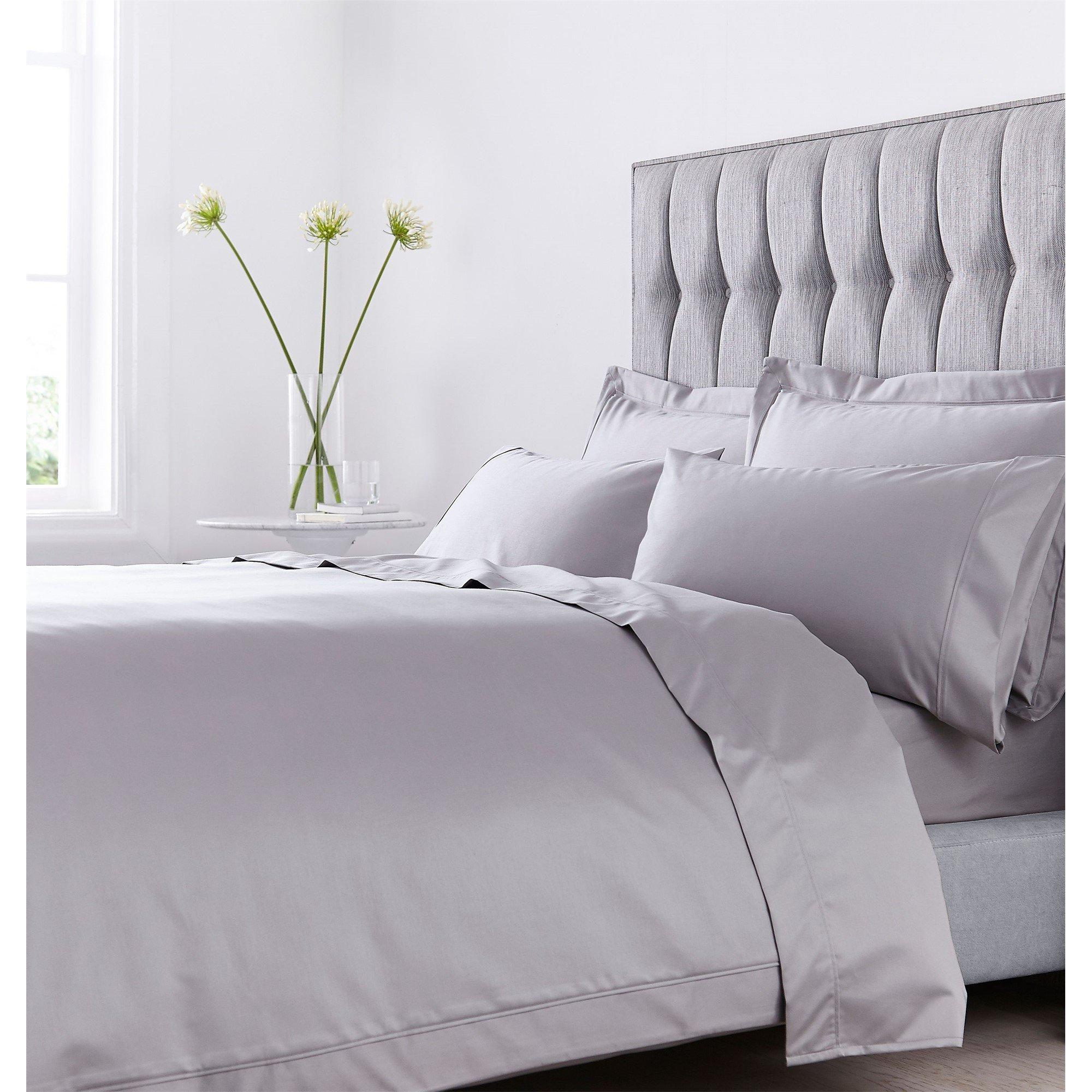 Grey - Hotel Collection - 800TC Egyptian Cotton Flat Sheet