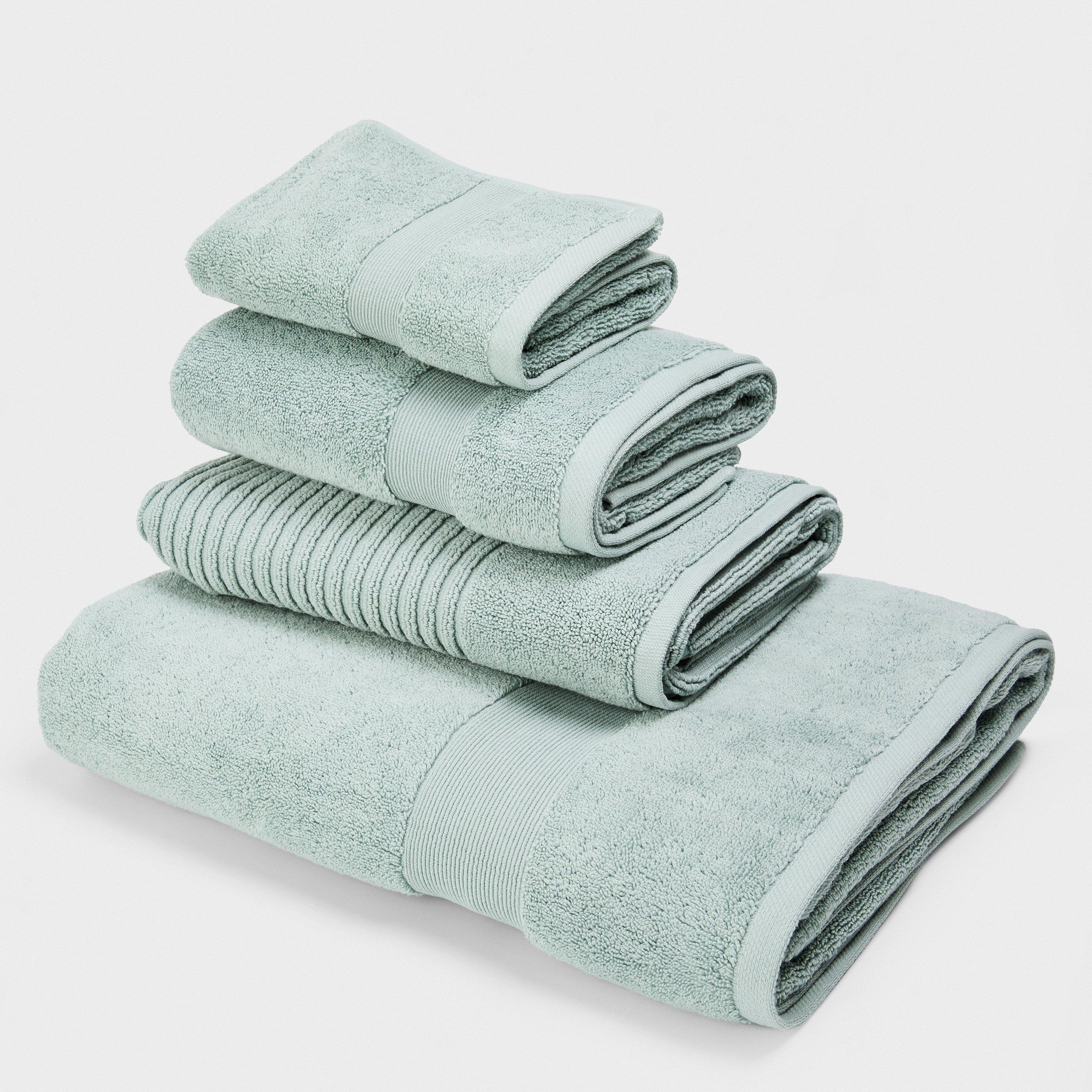 Hotel Collection  Velvet Touch Bath Towel - Duck Egg - Bath Towel