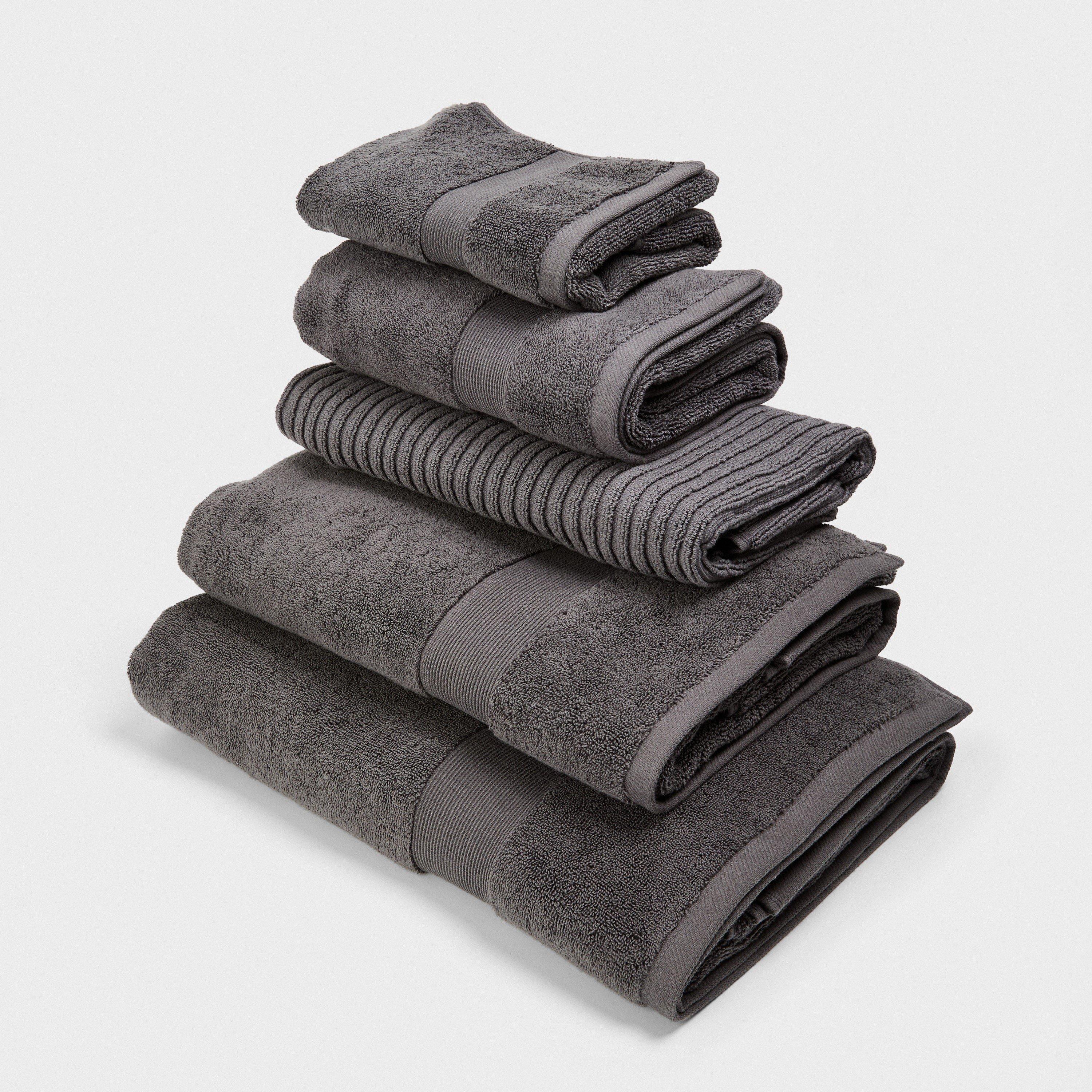 Hotel Collection  Velvet Touch Bath Towel - Slate Grey - Bath Mat