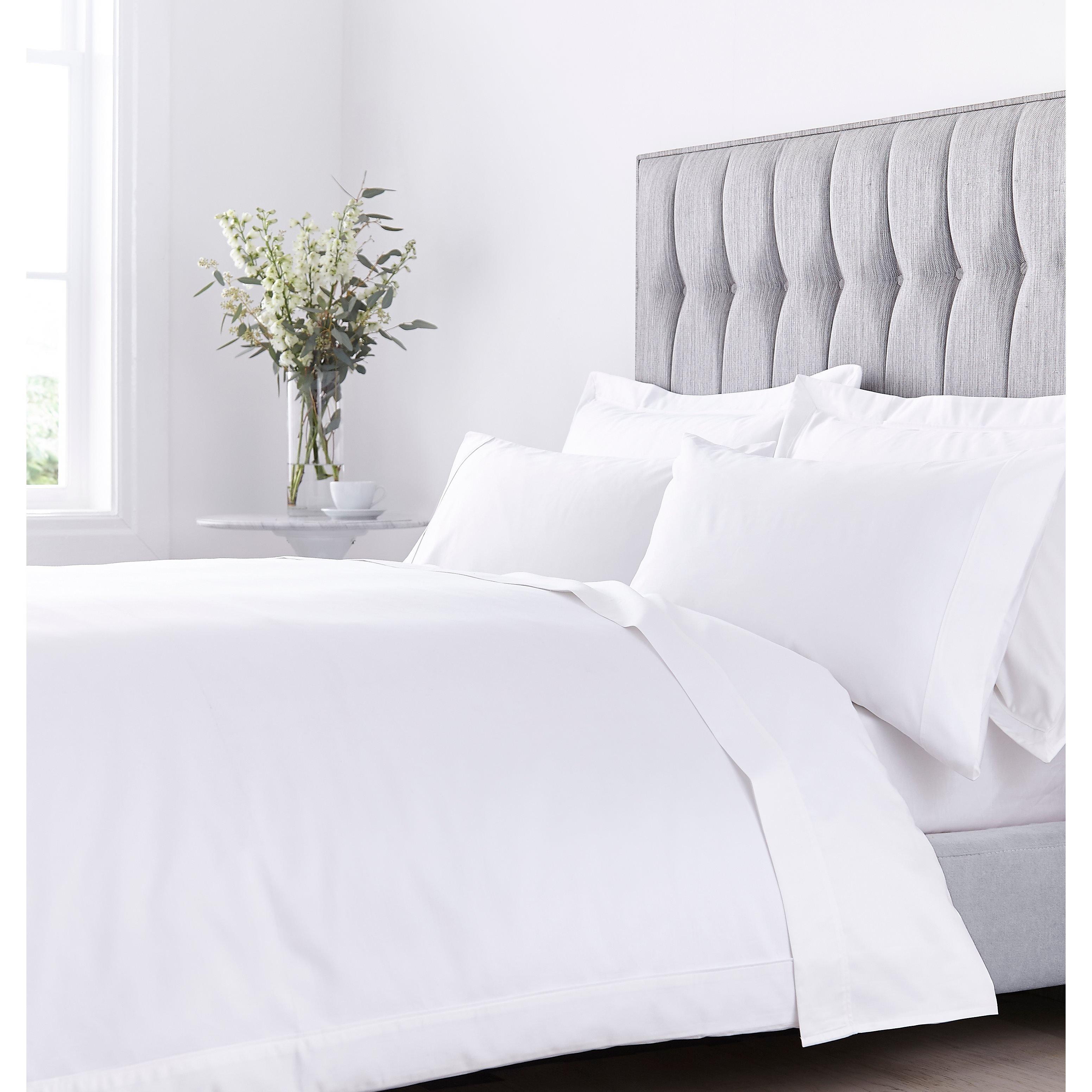 Hotel Collection  1000Tc Egyptian Cotton Square Pillowcase - White