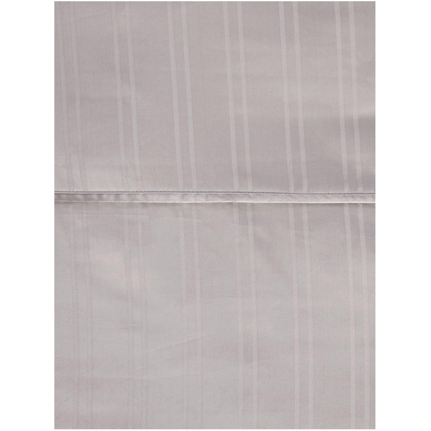 Cinza Claro - Hotel Collection - Woven Stripe Duvet Cover Set - 3