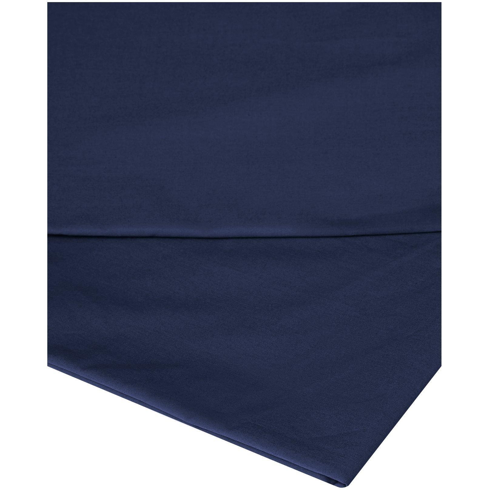 Navy - Linea - Egyptian 200 Thread Count Flat Sheet - 2