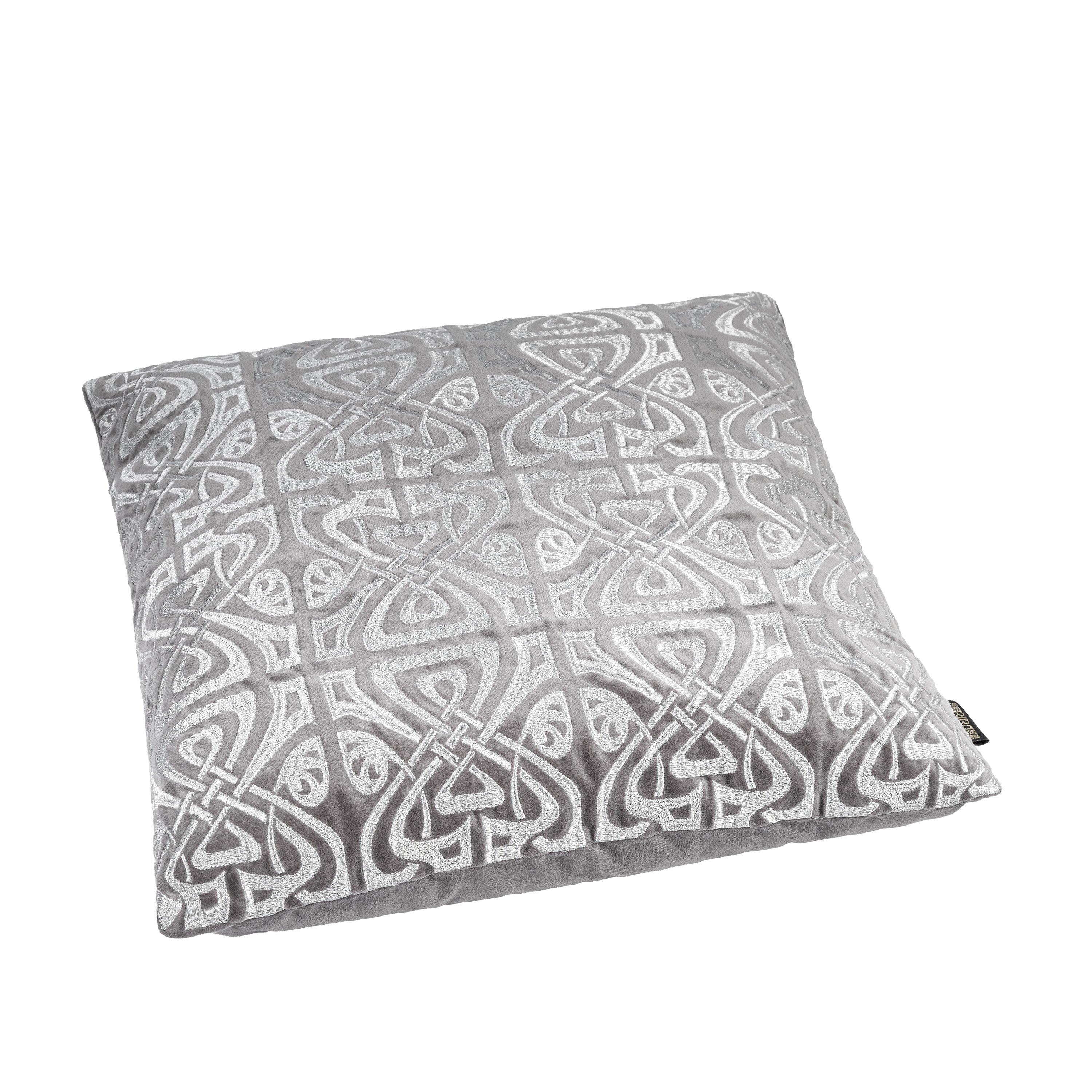 AO Gris - Biba - Embroidered Cushion - 3