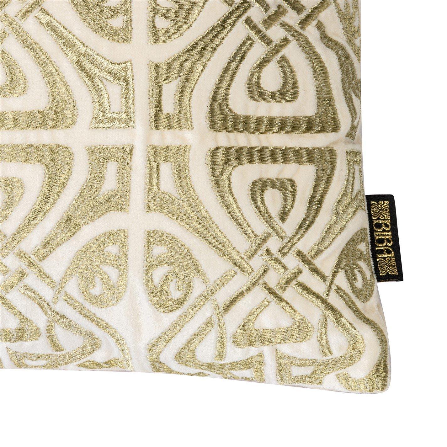 AO Creme - Biba - Embroidered Cushion - 2
