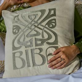 Biba Biba Embroidered Cushion