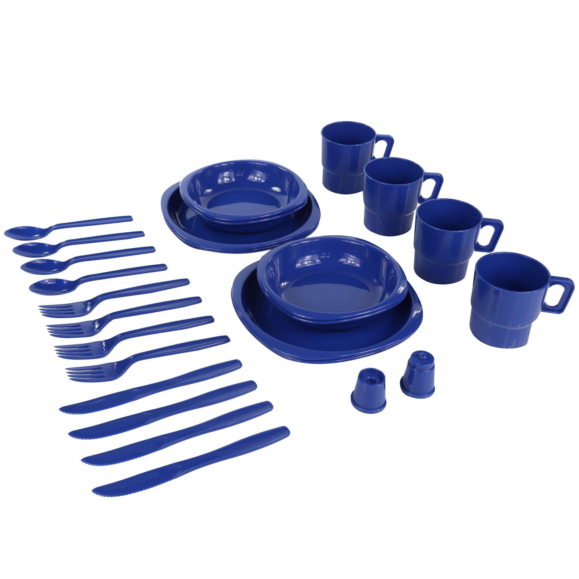 Oxford Blue - Regatta - 4 Person Picnic Set