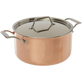 Linea Cucina copper stock pot 5.6L