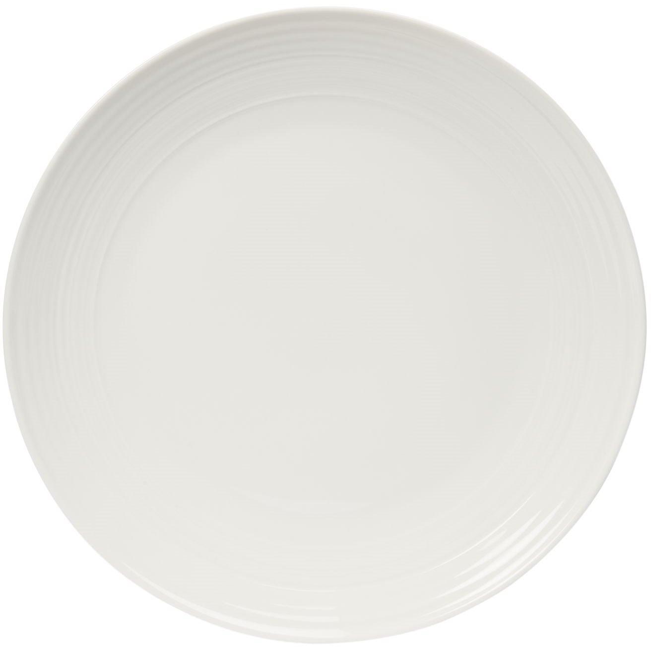 White - Linea - Aspen Fine China Dinner Plate Set of 4 - 1