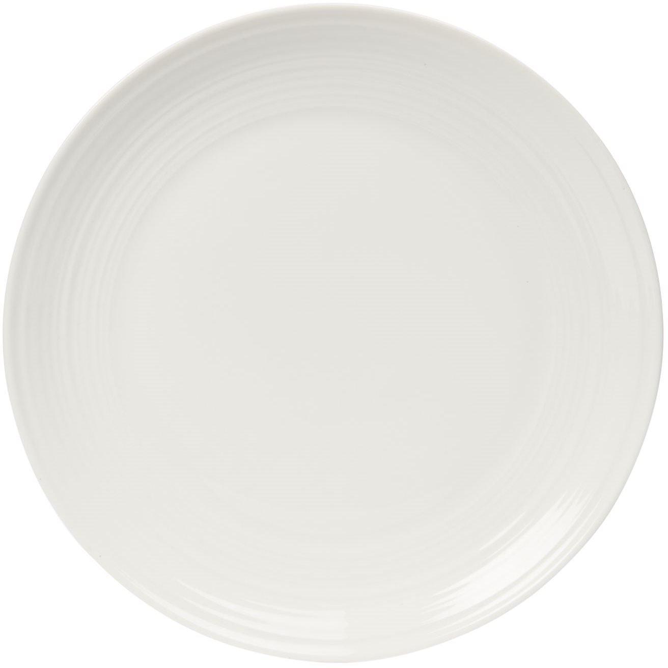 White - Linea - Aspen Fine China Side Plate Set of 4 - 1