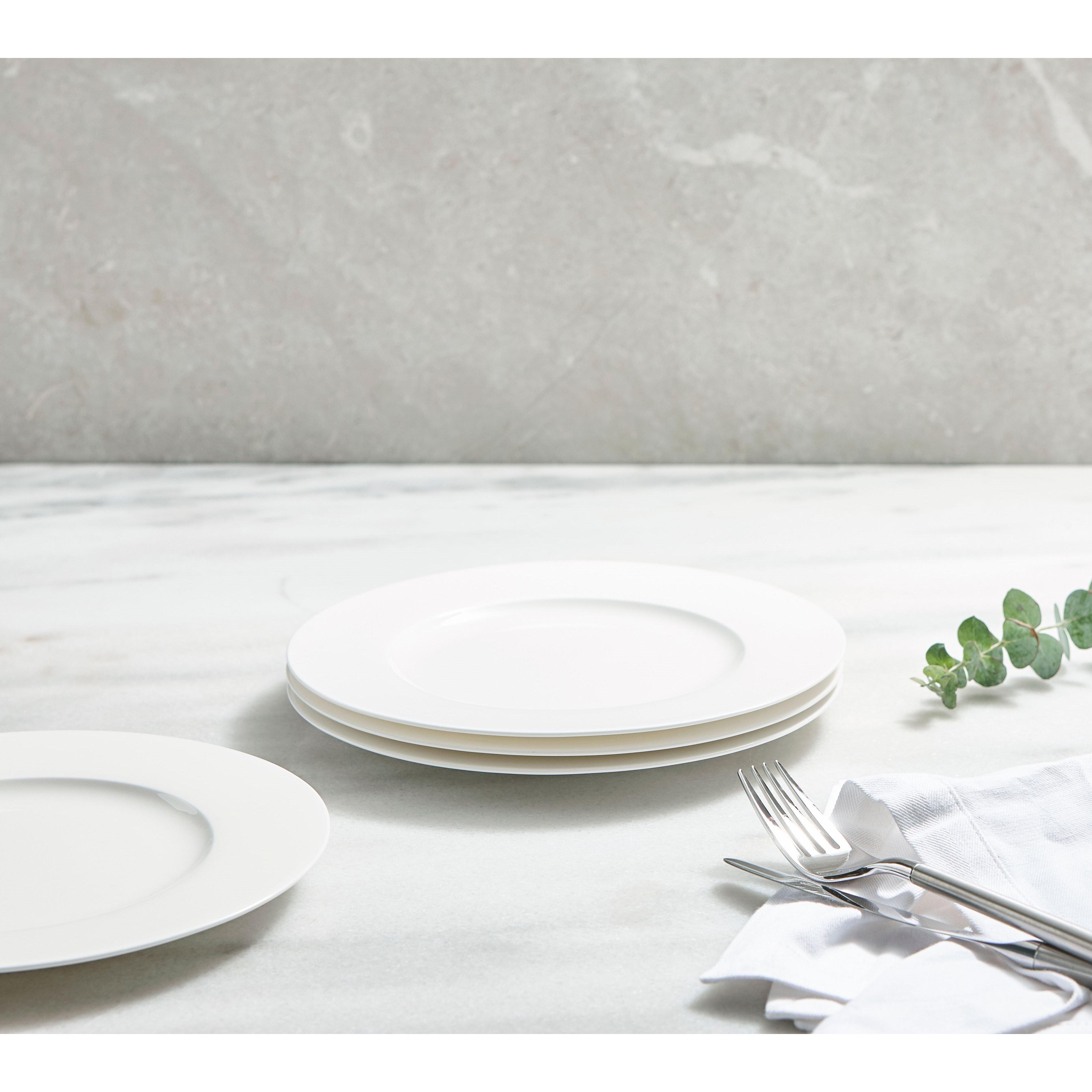 Hvid - Hotel Collection - Rim Side Plate 21.5cm - 2