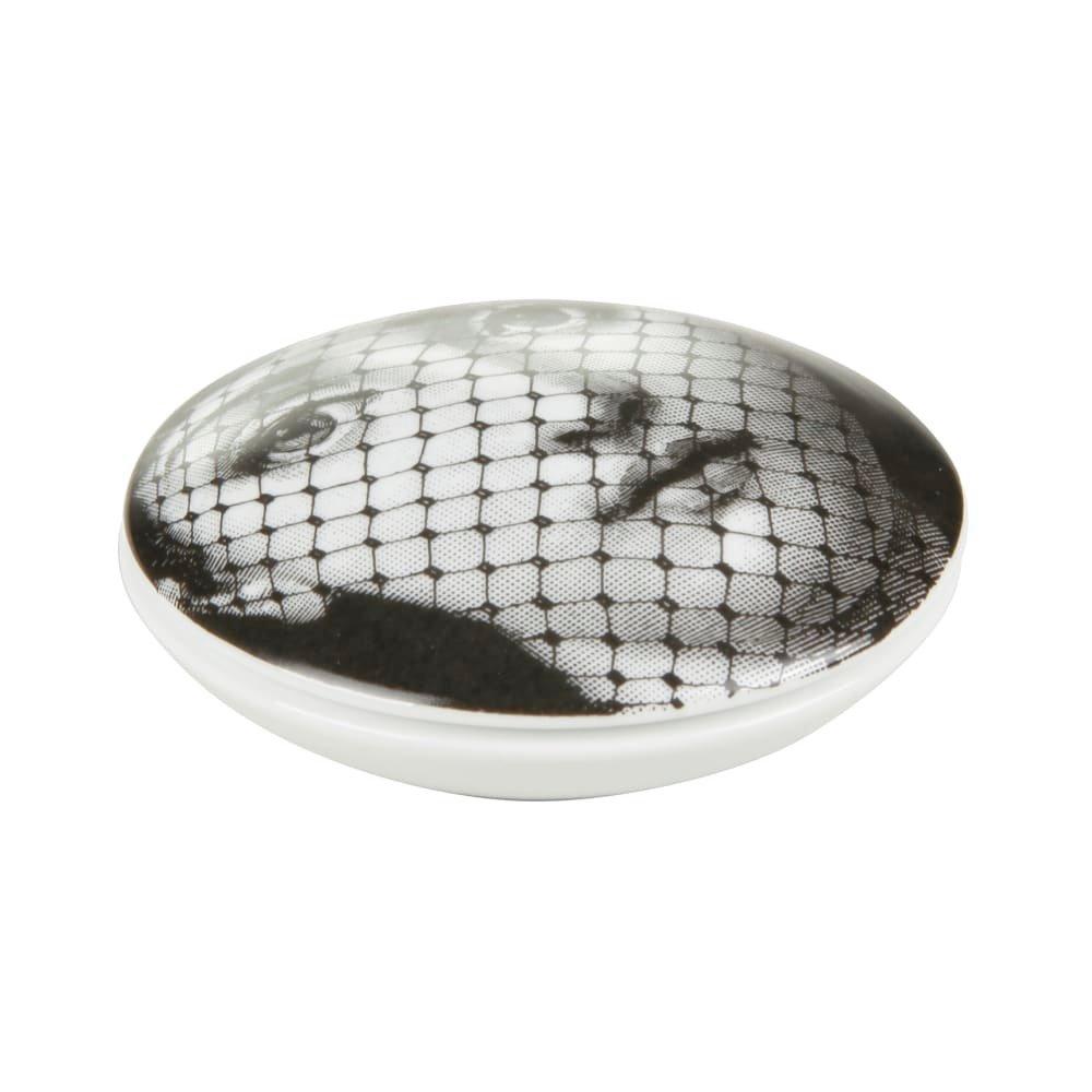 Black & White - Fornasetti - Tema e Variazioni Round Box - 4