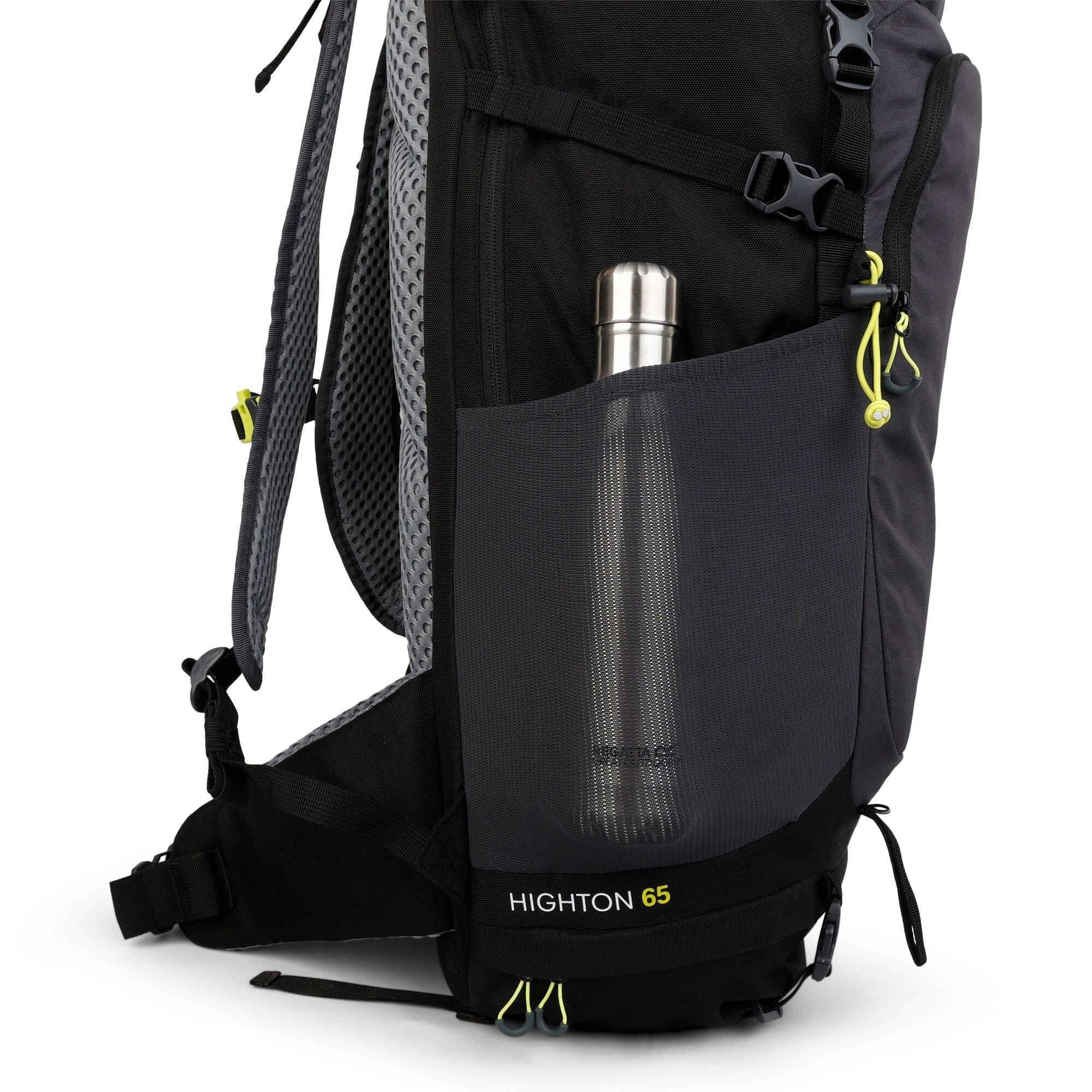 Black/Sealgr - Regatta - Highton II 65L - 16
