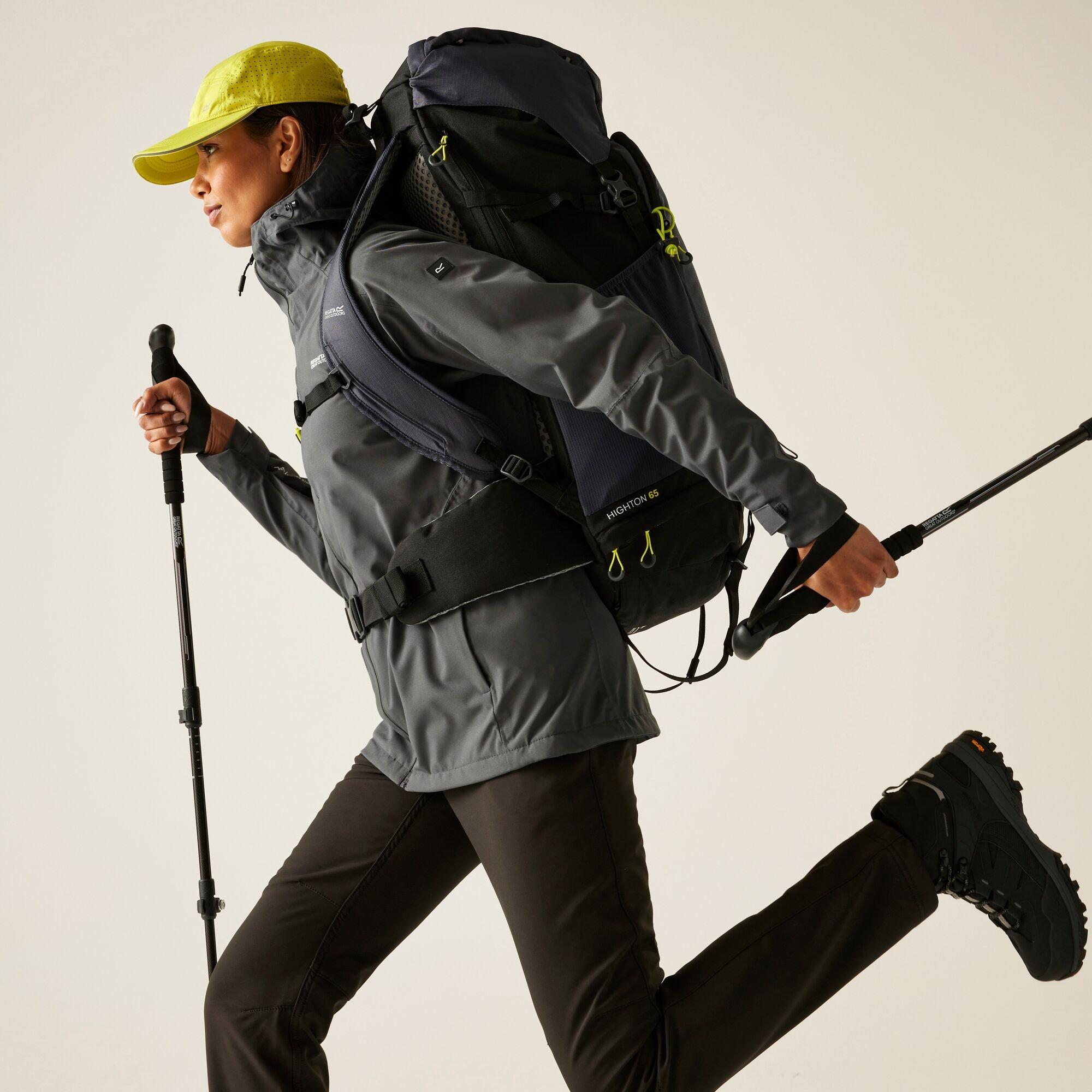 Black/Sealgr - Regatta - Highton II 65L - 3