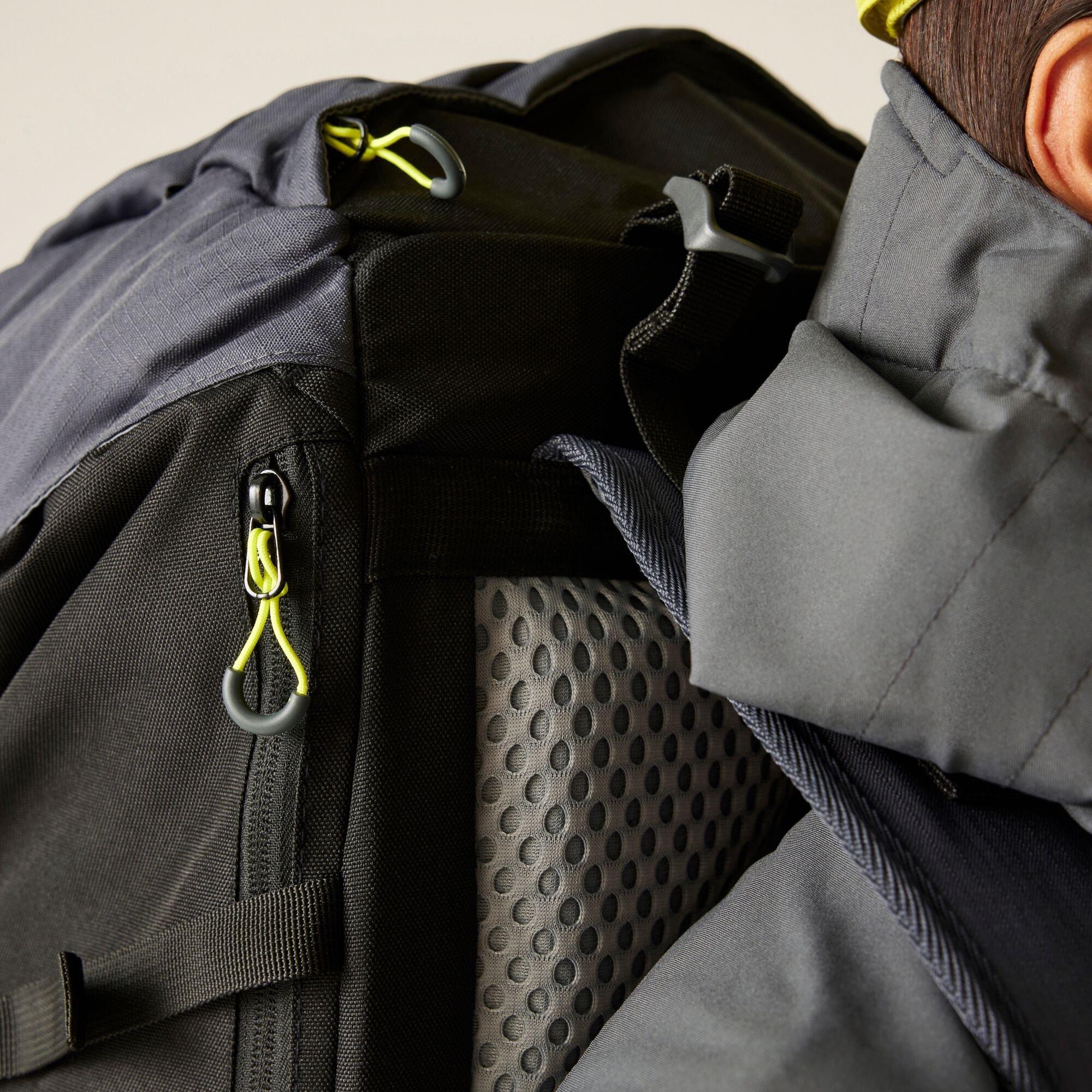 Black/Sealgr - Regatta - Highton II 65L - 5