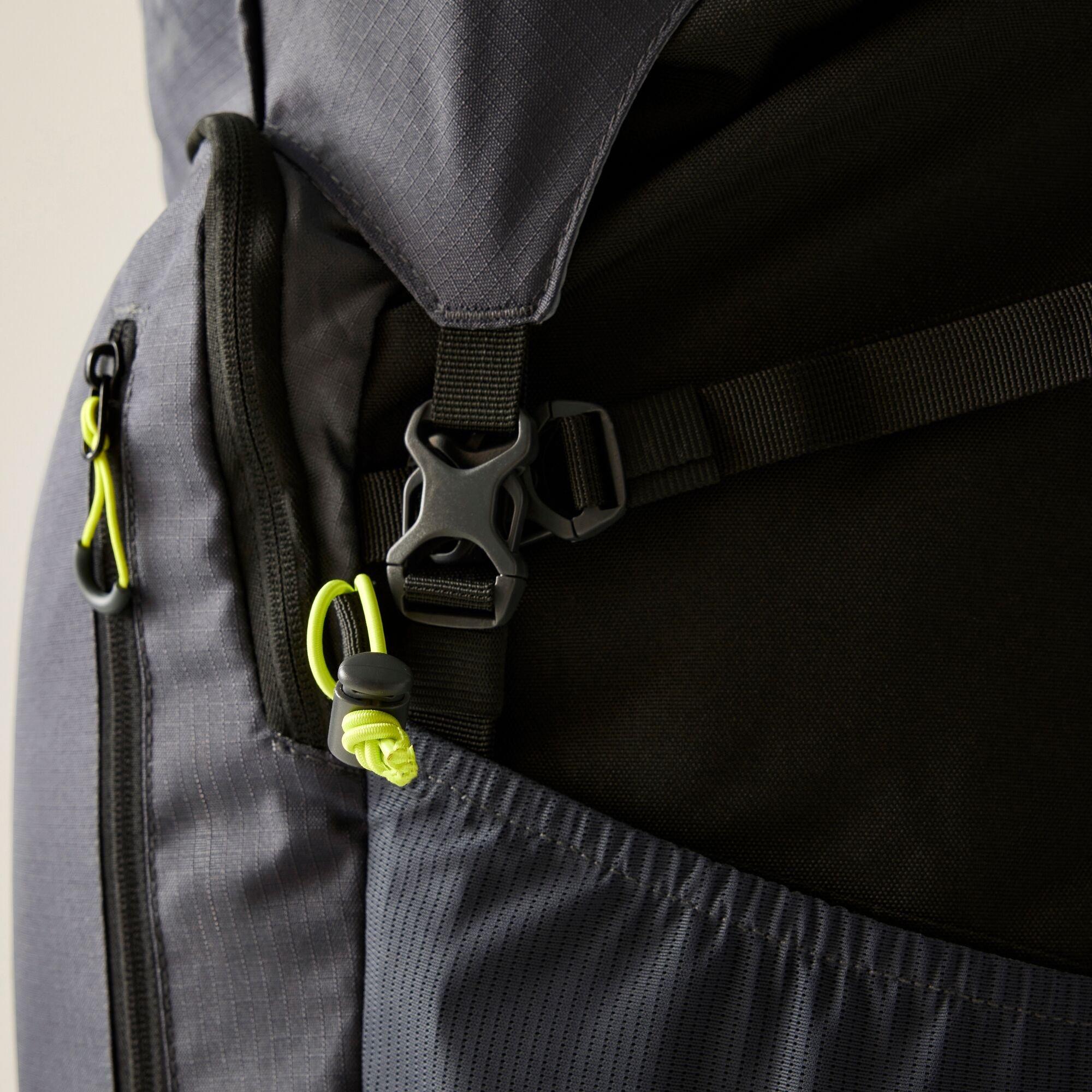 Black/Sealgr - Regatta - Highton II 65L - 6