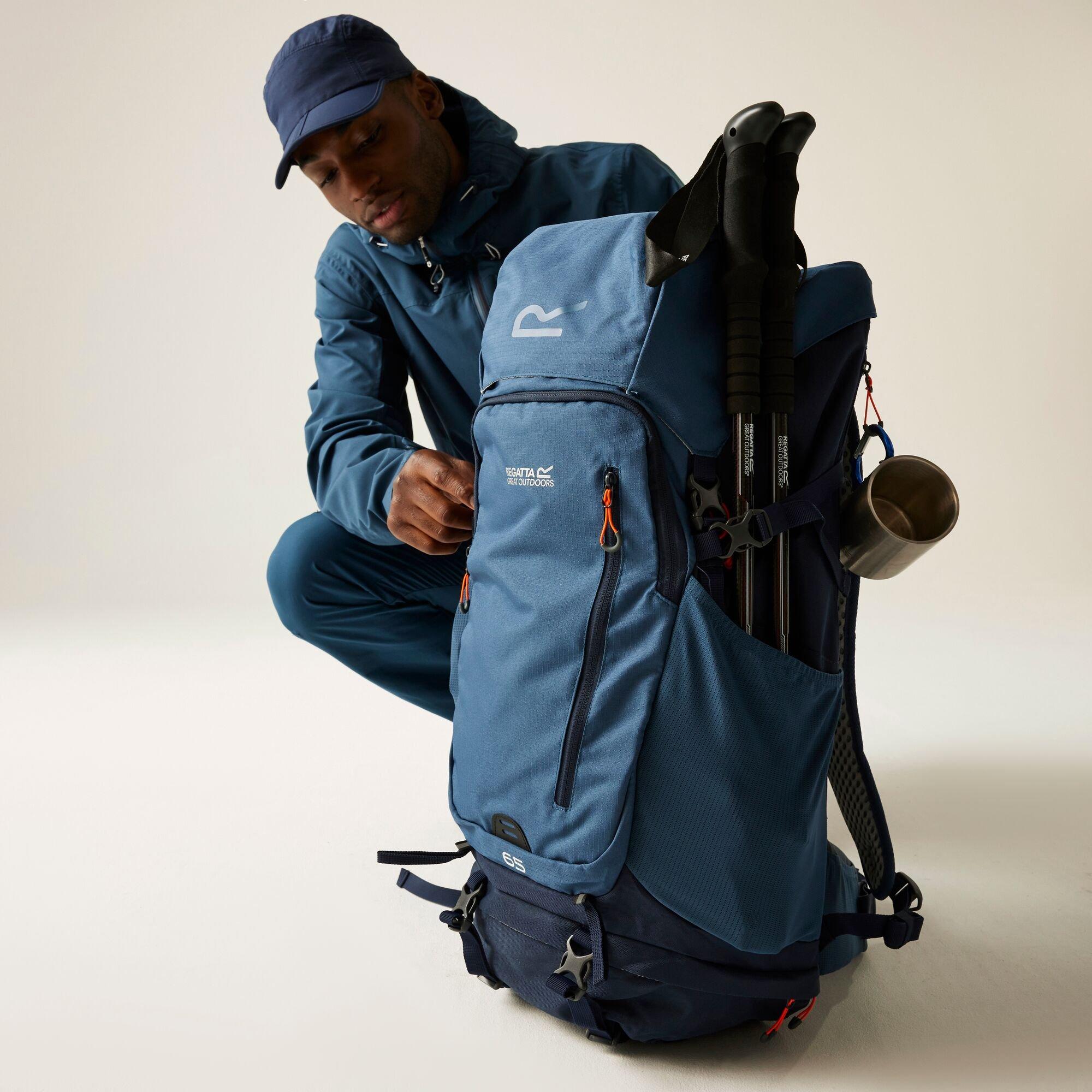 Navy/Dkdenim - Regatta - Highton II 65L - 9