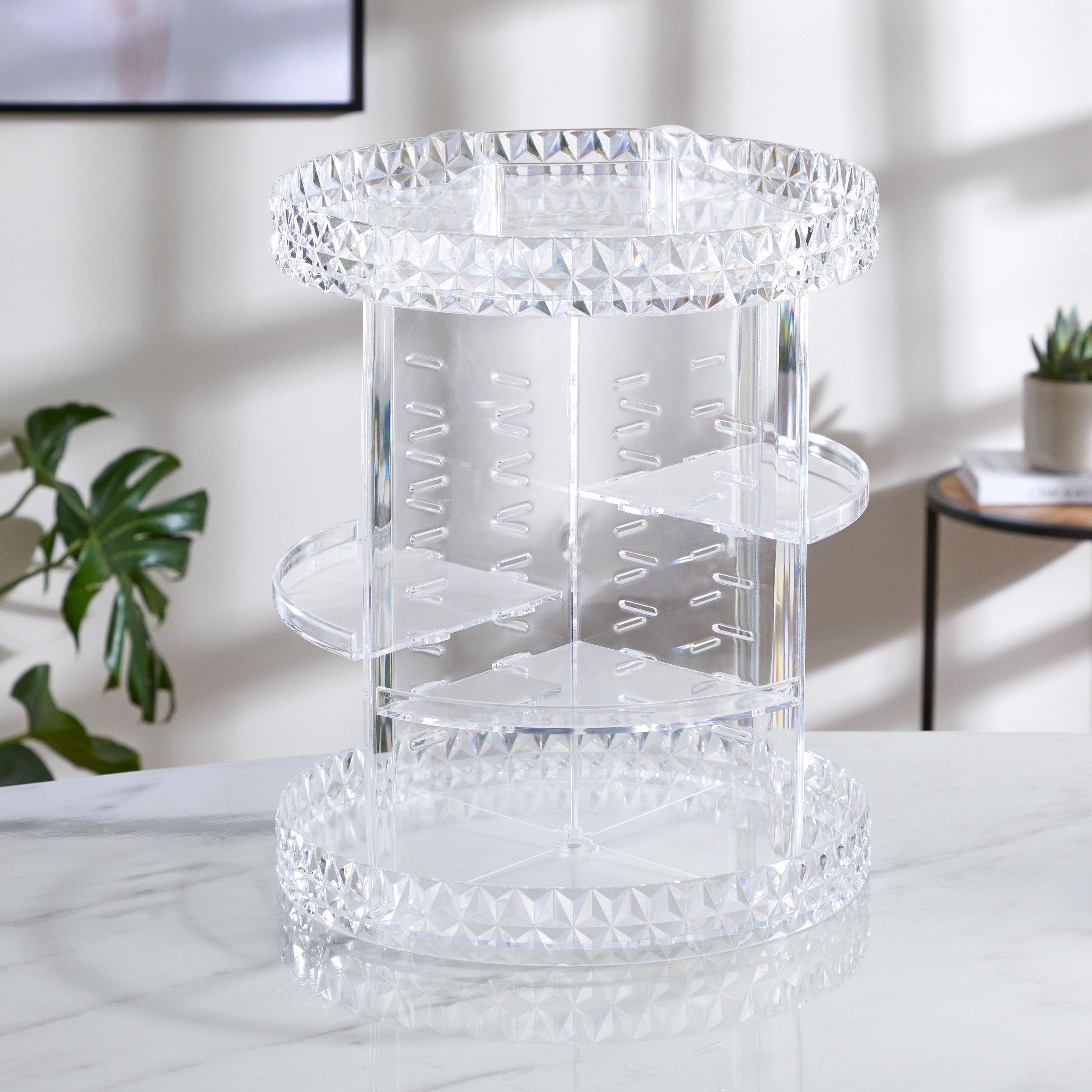Neutral - Studio - Clear Rotating Cosmetics Organiser - 2