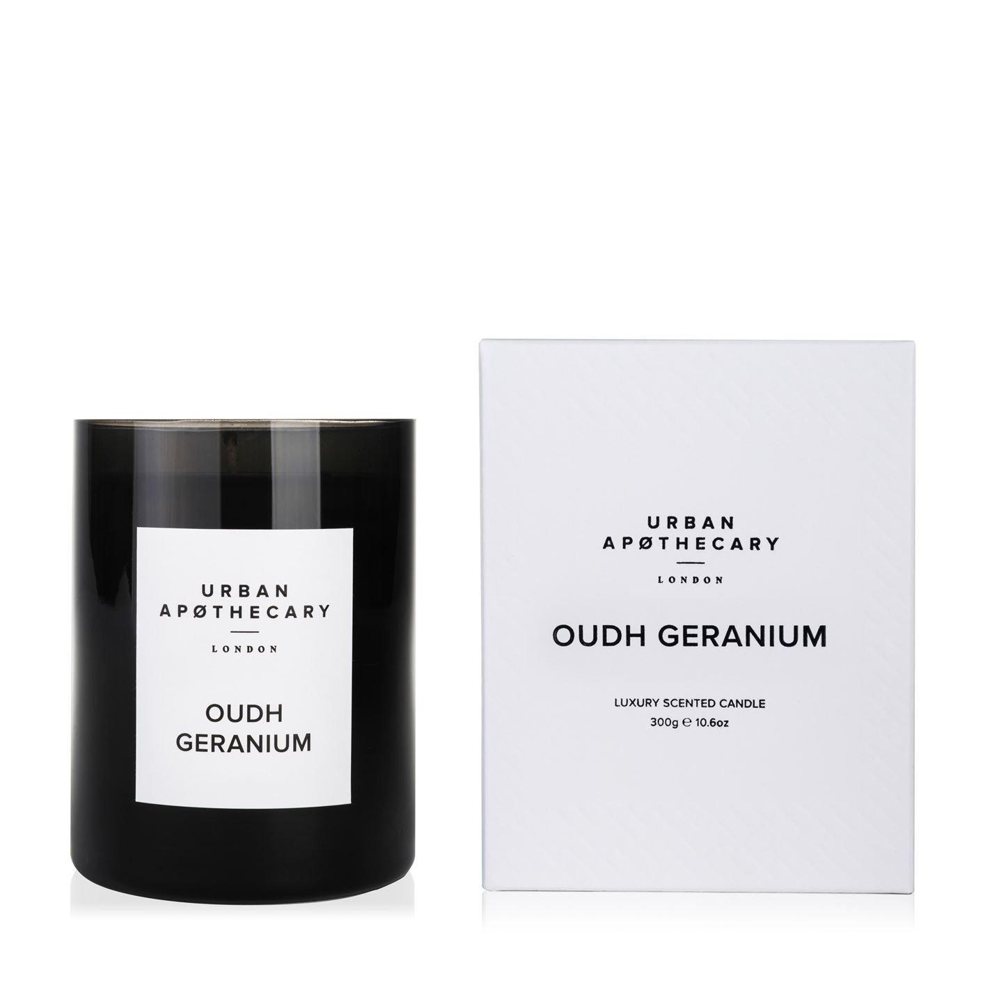 Oudh Geranium - Urban Apothecary - Large Luxury Candle - 2