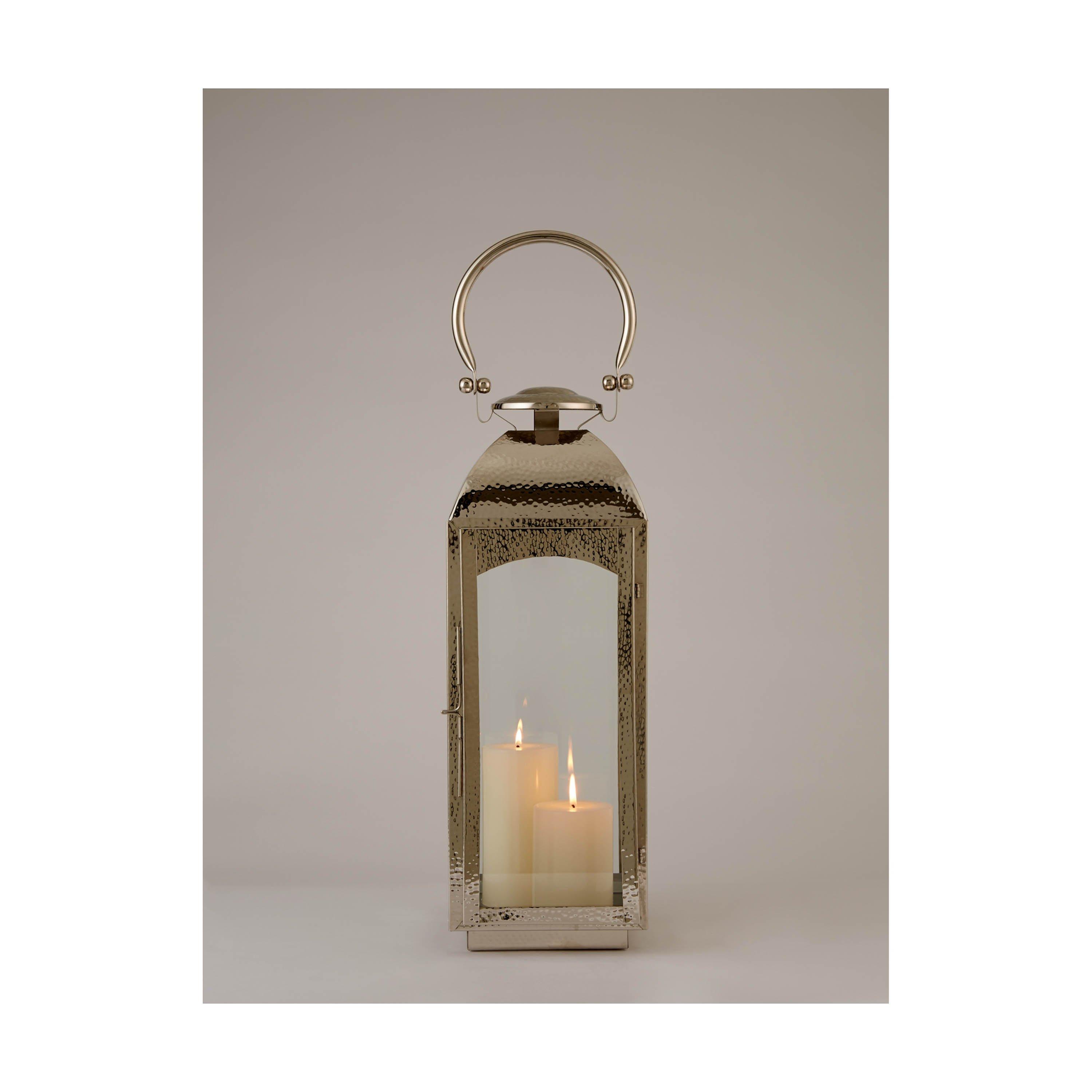 Silver - Hotel Collection - Hotel Hammered Lantern - 4