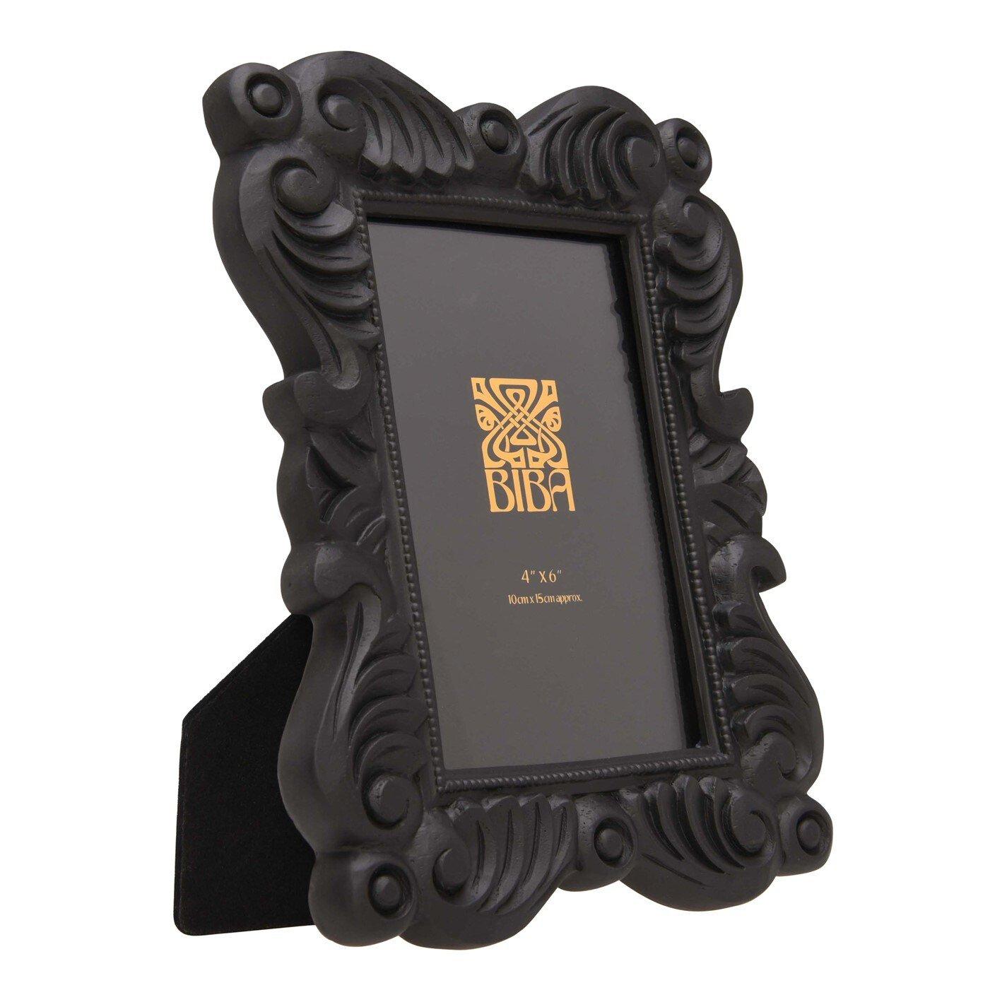Black - Biba - Jasmine Photo Frame - 2