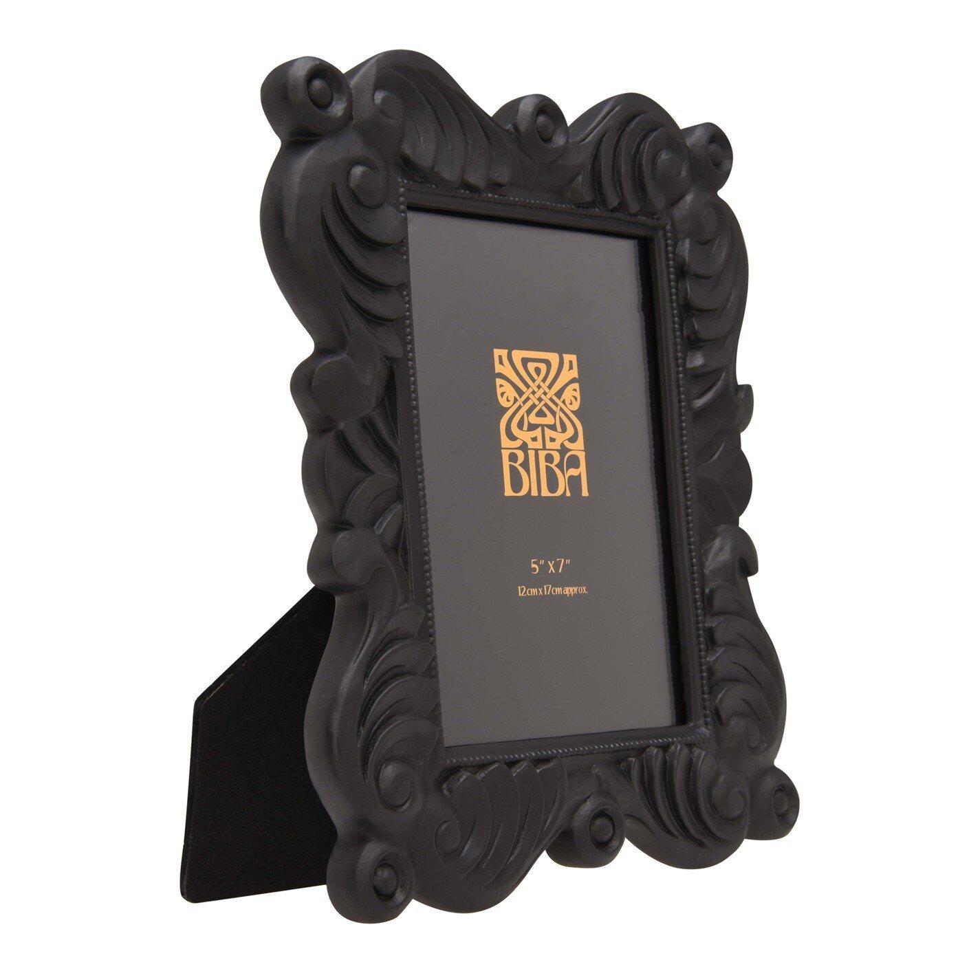 Black - Biba - Jasmine Photo Frame - 3