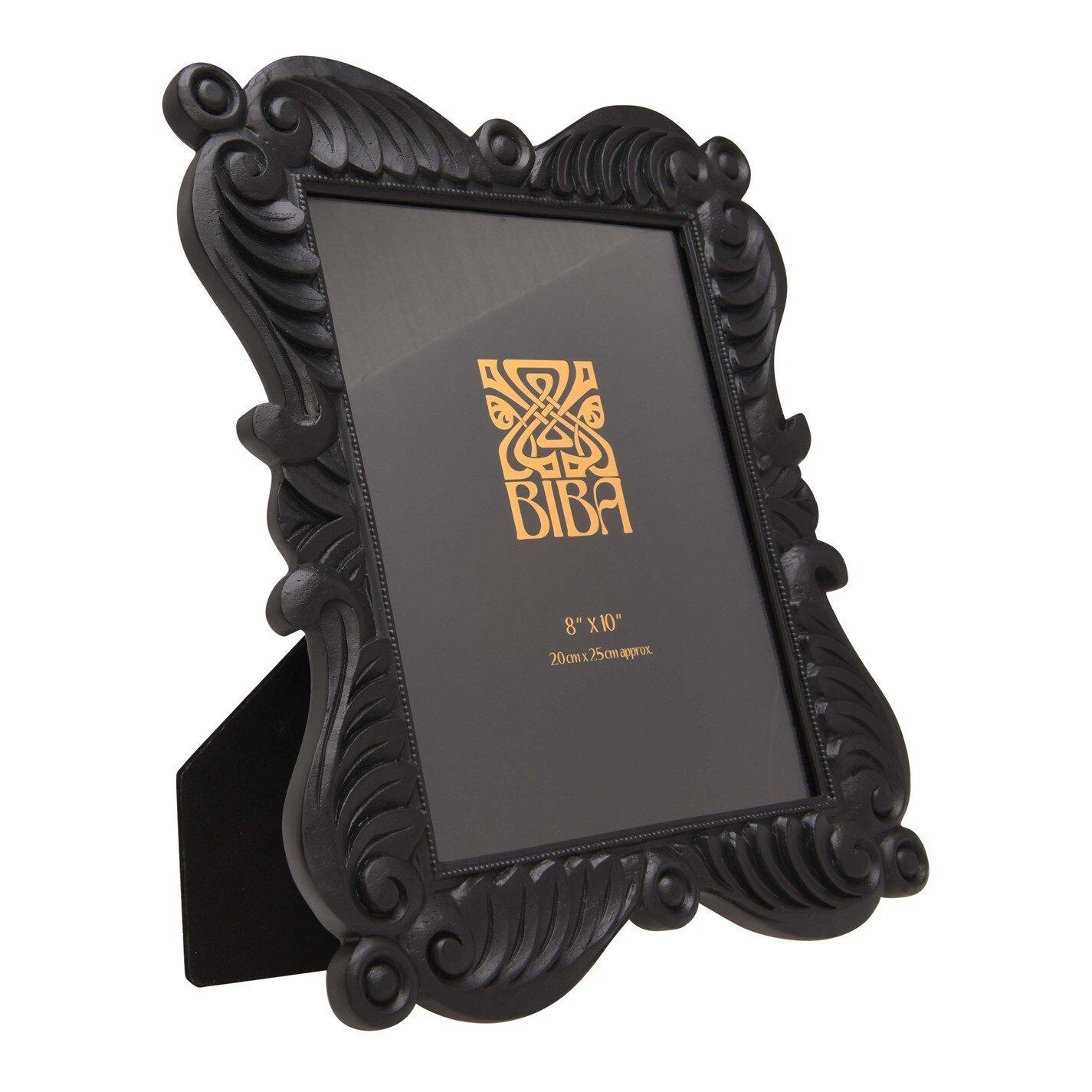 Black - Biba - Jasmine Photo Frame - 4