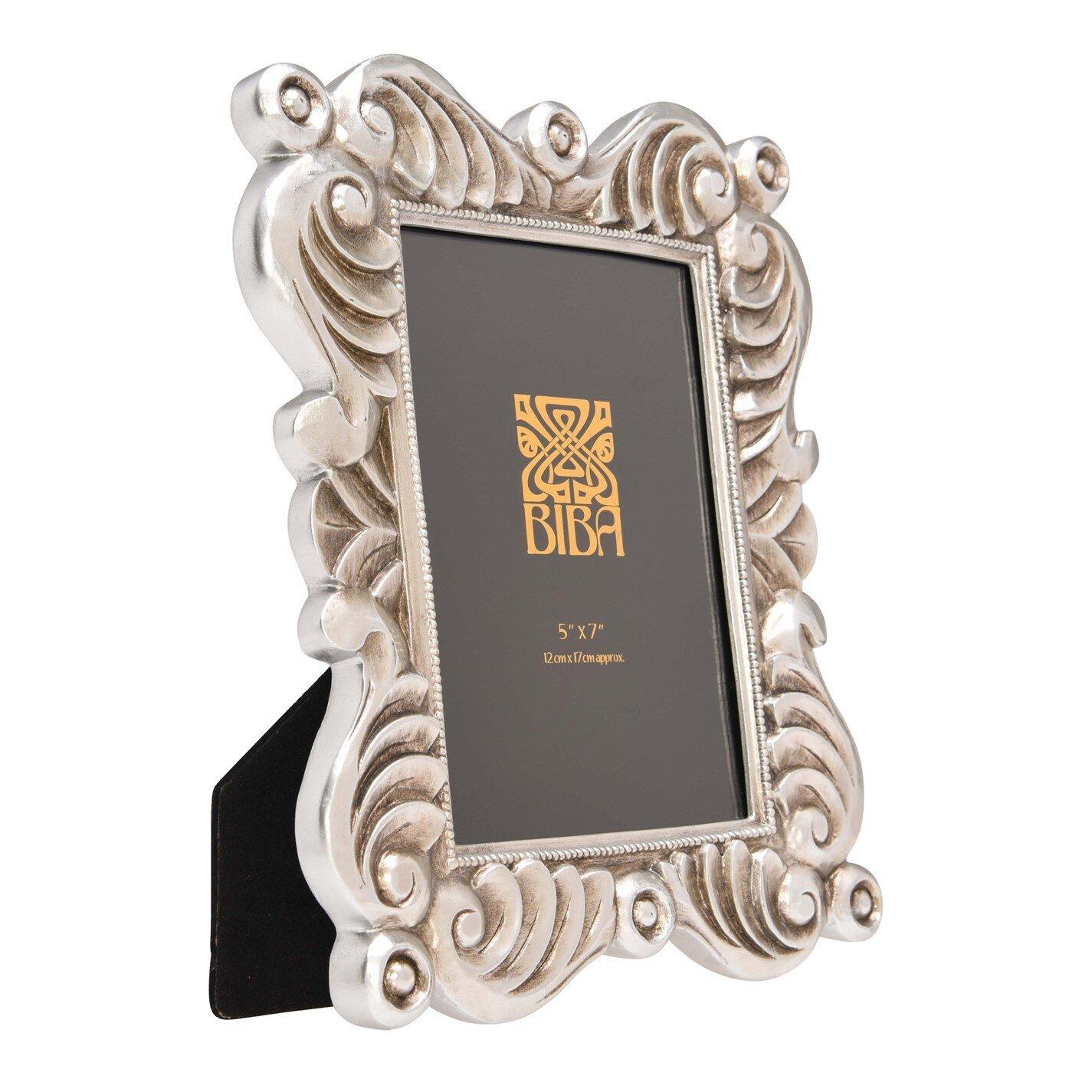 Silver - Biba - Jasmine Photo Frame - 2