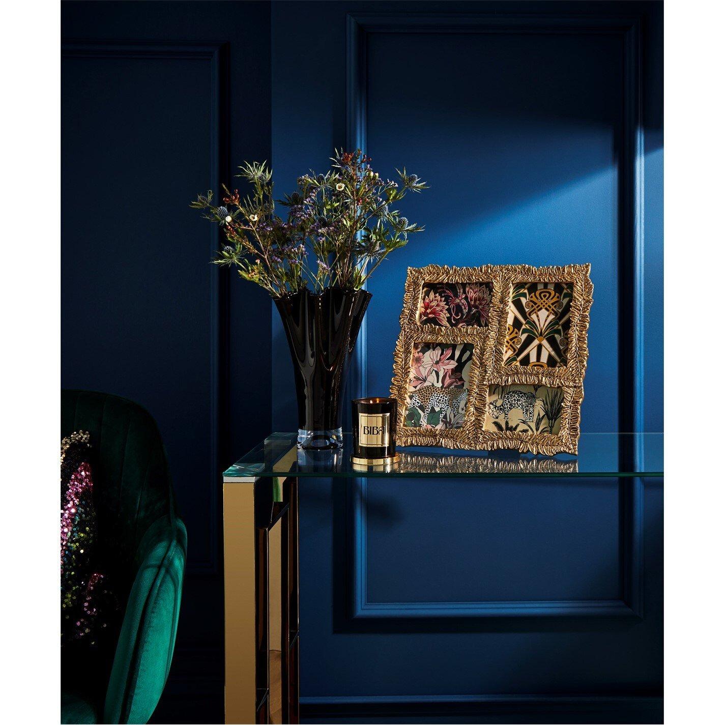 Black - Biba - Handkerchief Glass Vase - 1