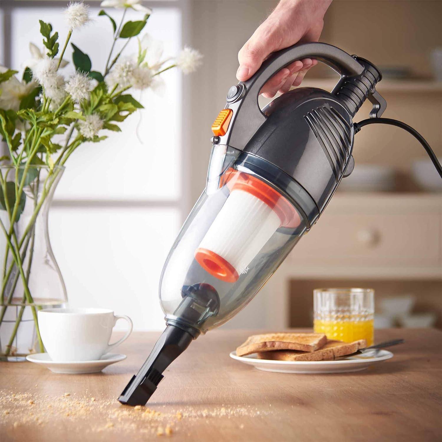Grey - VonHaus - 2 in 1 Corded 800W Stick Vacuum - 3