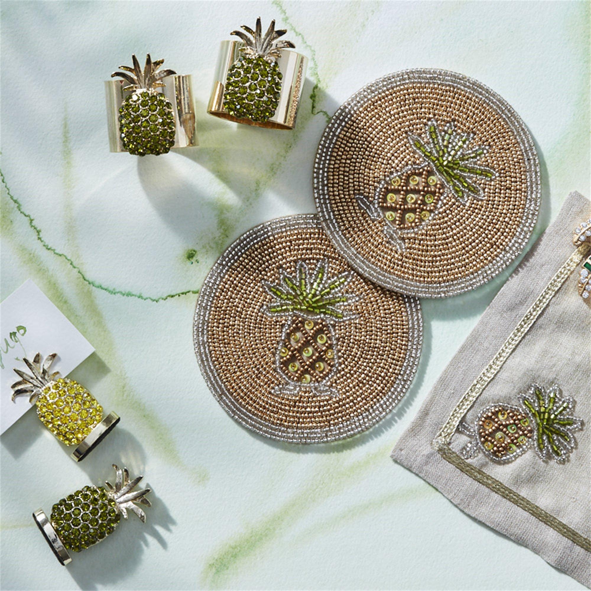 Gold - Joanna Buchanan - Tree Napkin Rings - 4