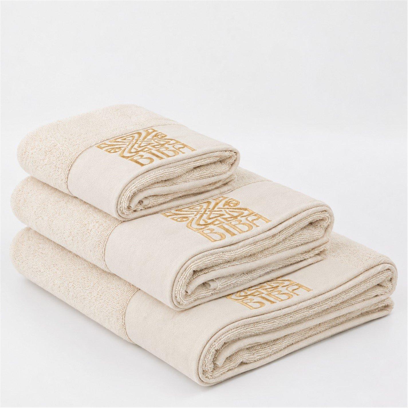 Biba  Core Towel - Cream - Bath Sheet