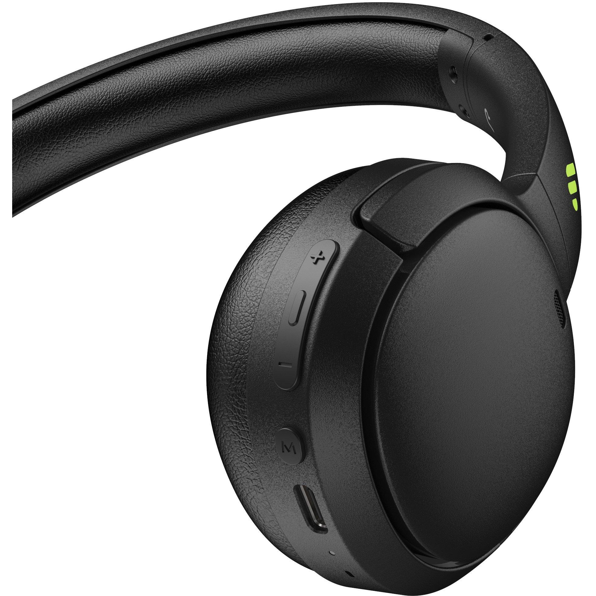 Black - Edifier - Edifier WH500 On-Ear Bluetooth Headphones Black - 6