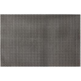Linea Vinyl Placemat Dark Grey Set Of 4