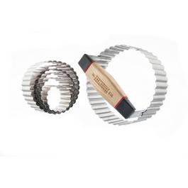 The Bakehouse and Co Crinkle Edge Cookie Cutter Set